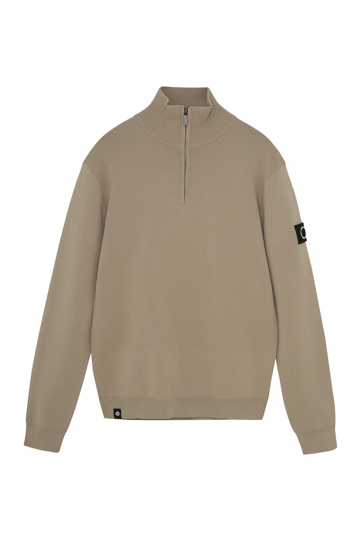 Knitwear Zip Collar