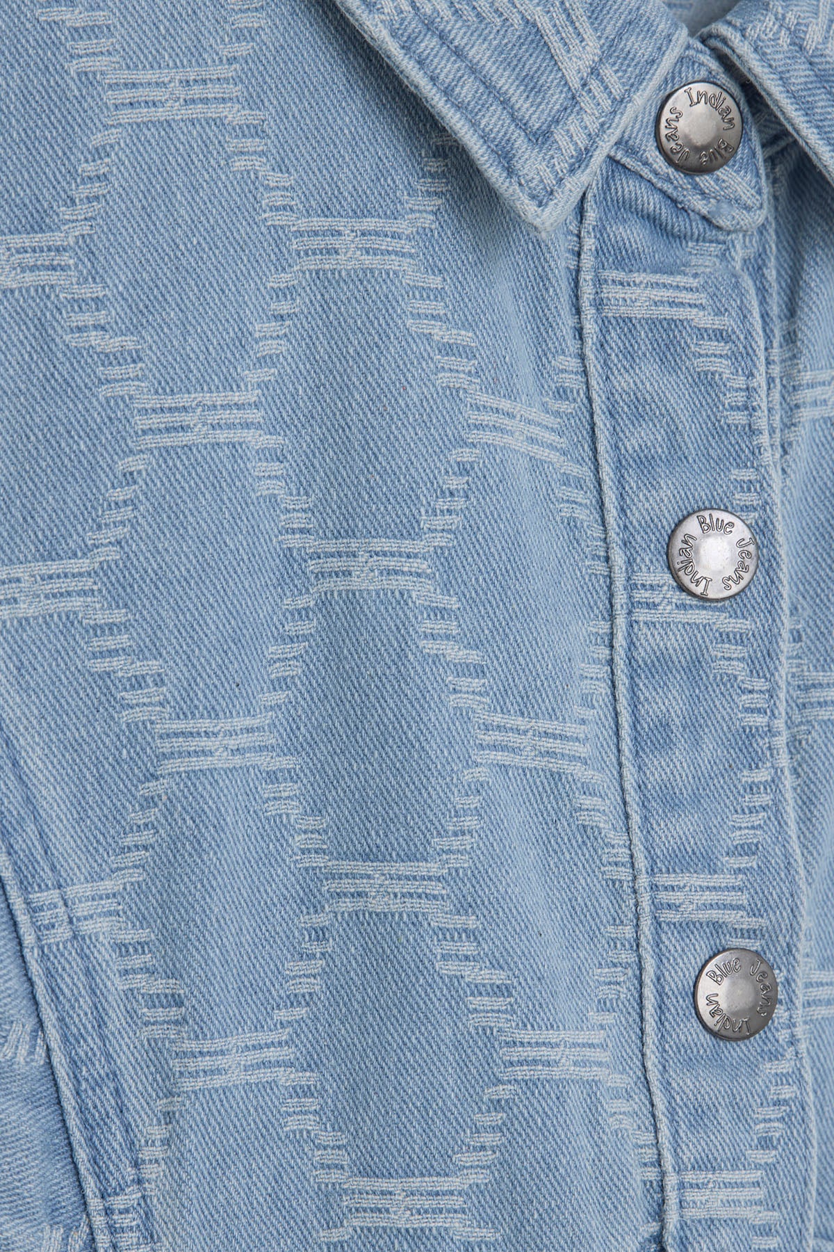 Mouwloos denim vest