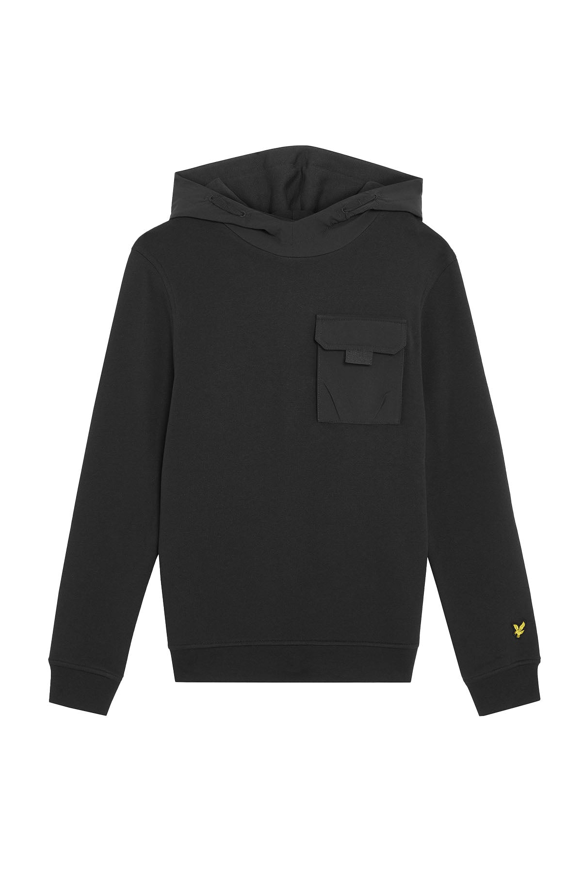 Ripstop Pocket Hoodie zwart