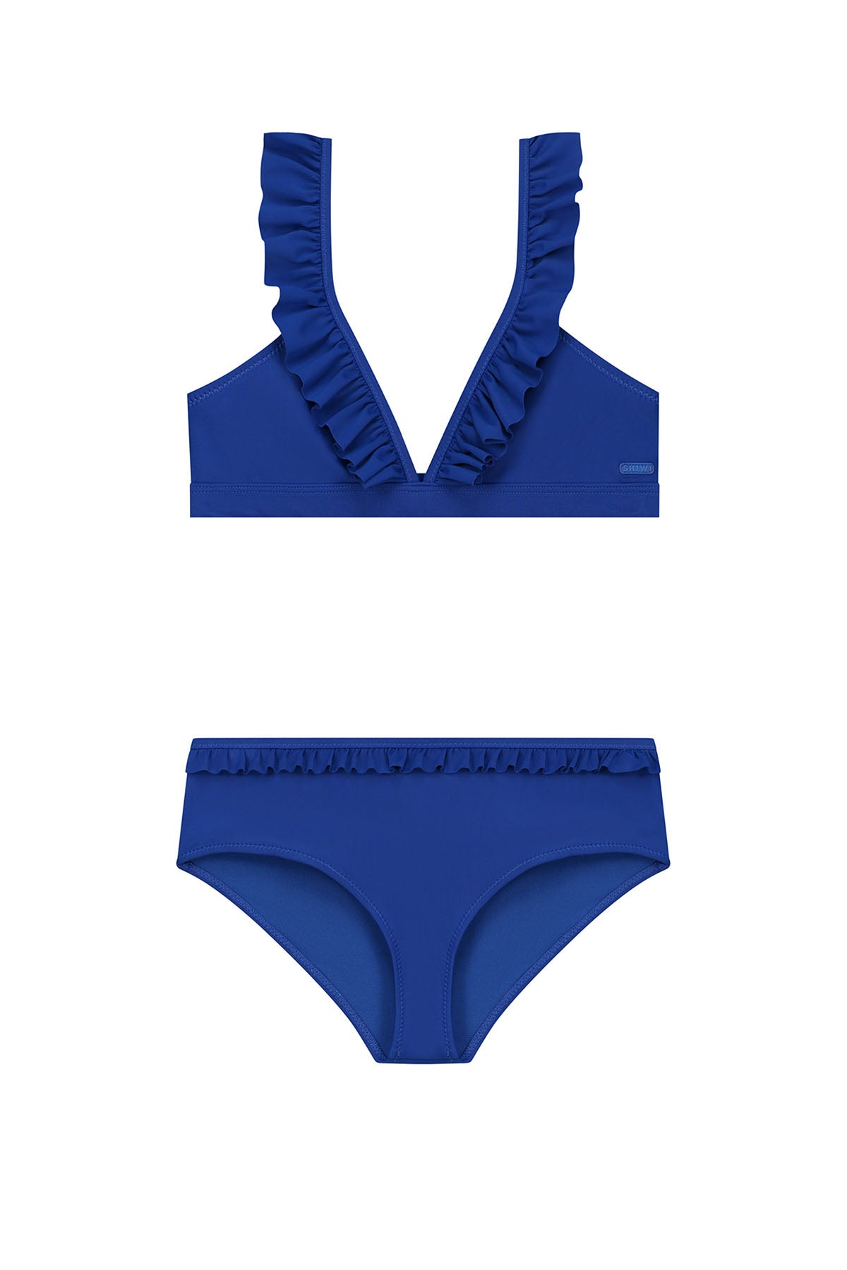 Girls BELLA bikini set blue deep ocean