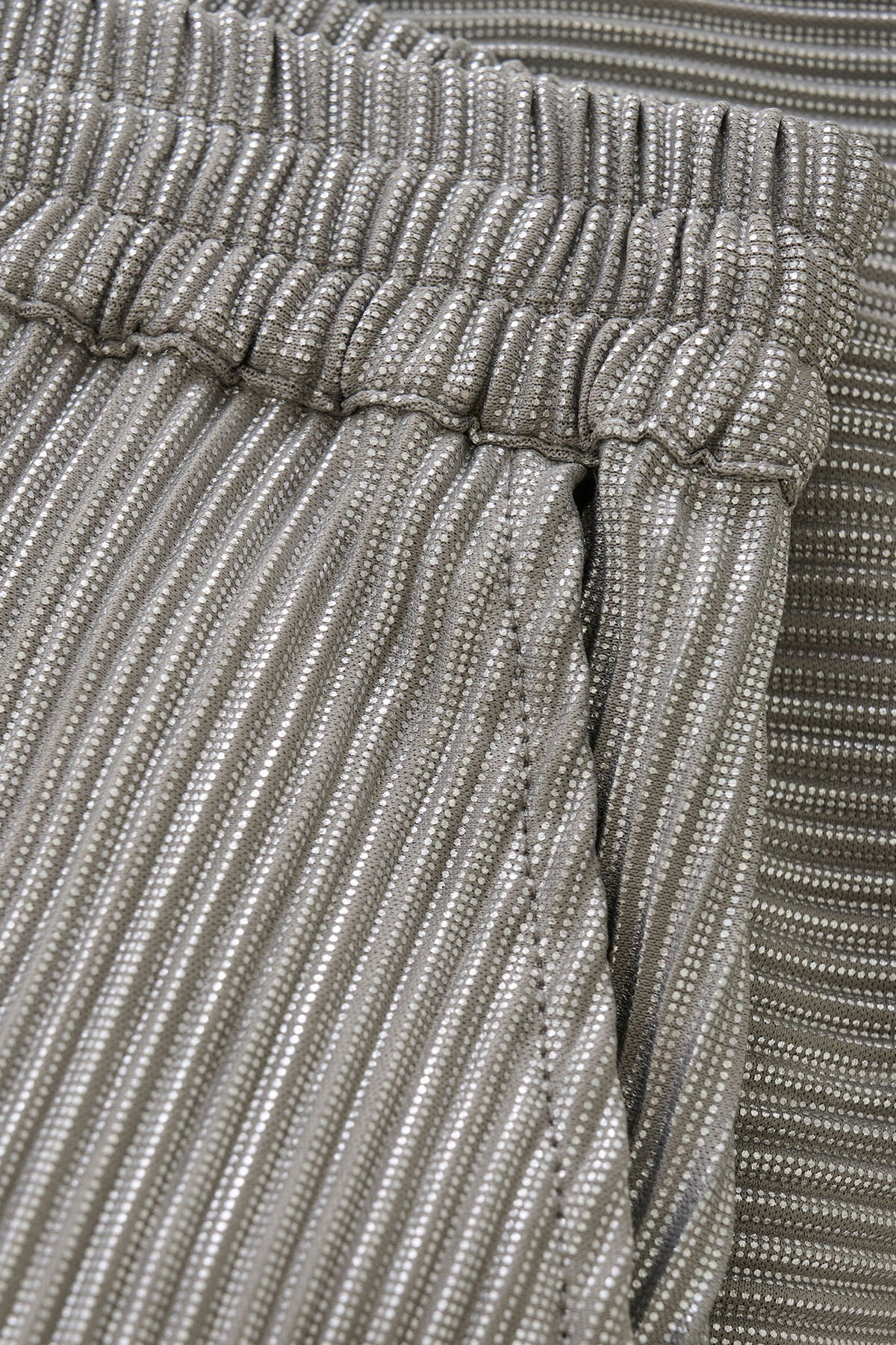 Wide Pants Metallic