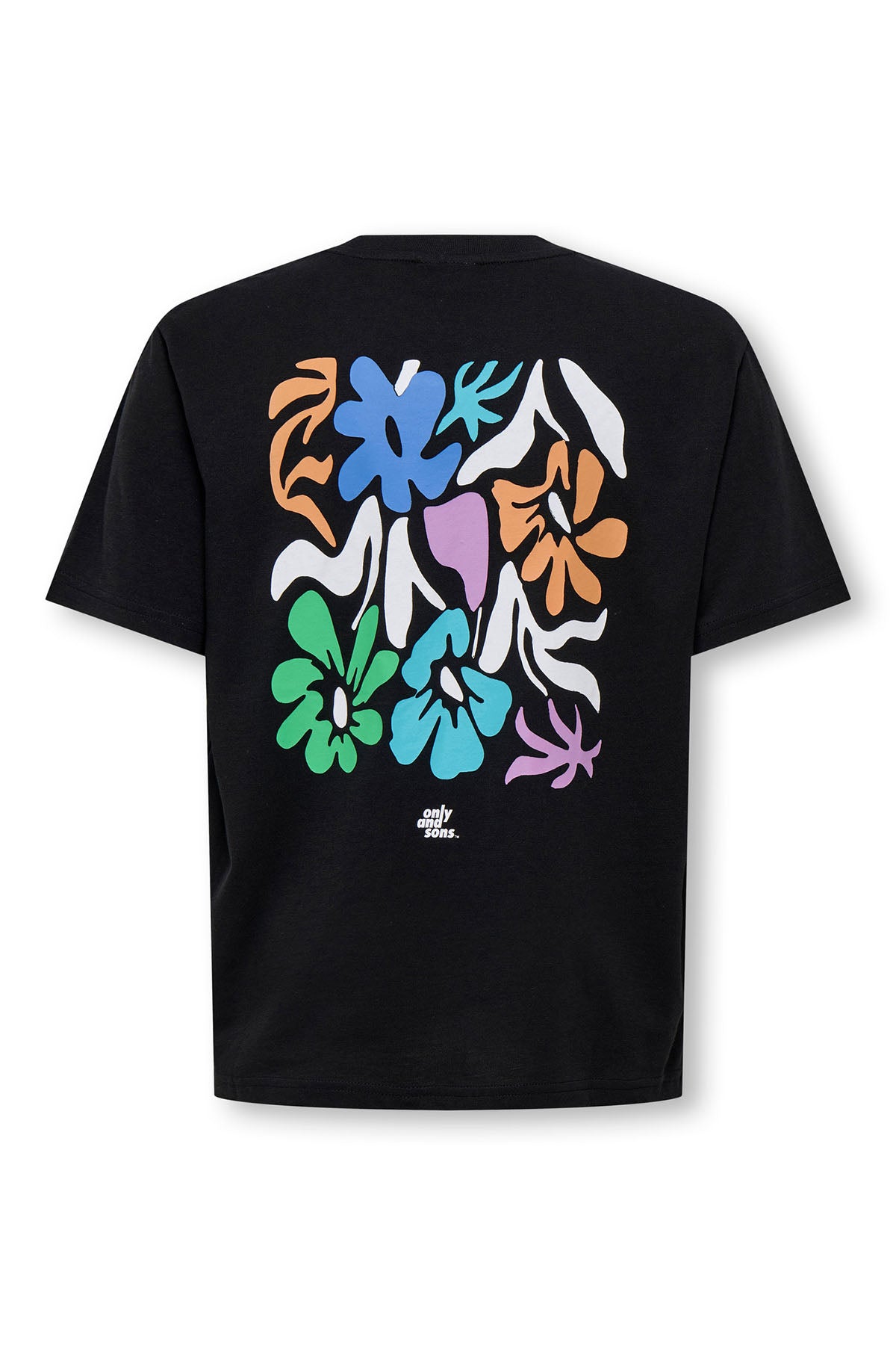 OSJFRED relaxed fit t-shirt zwart