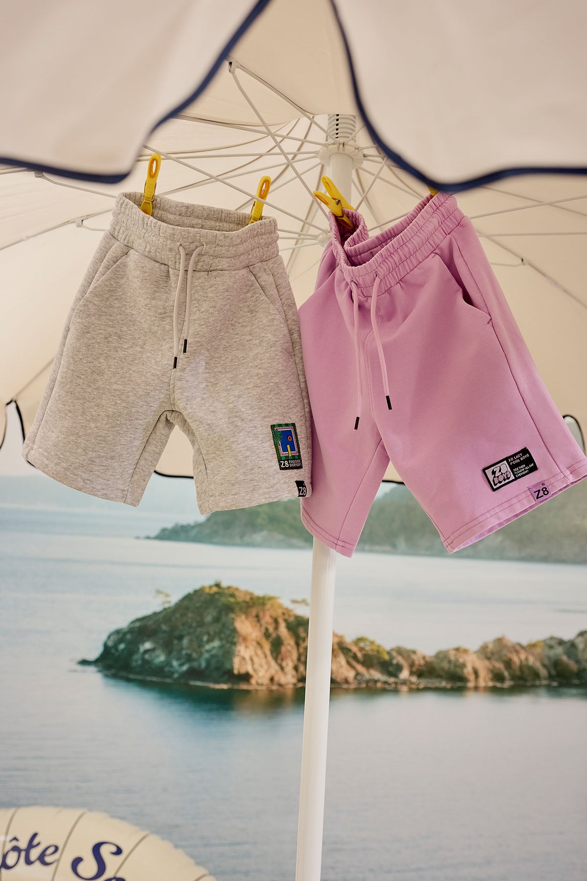 Ibra Grey mélange Shorts