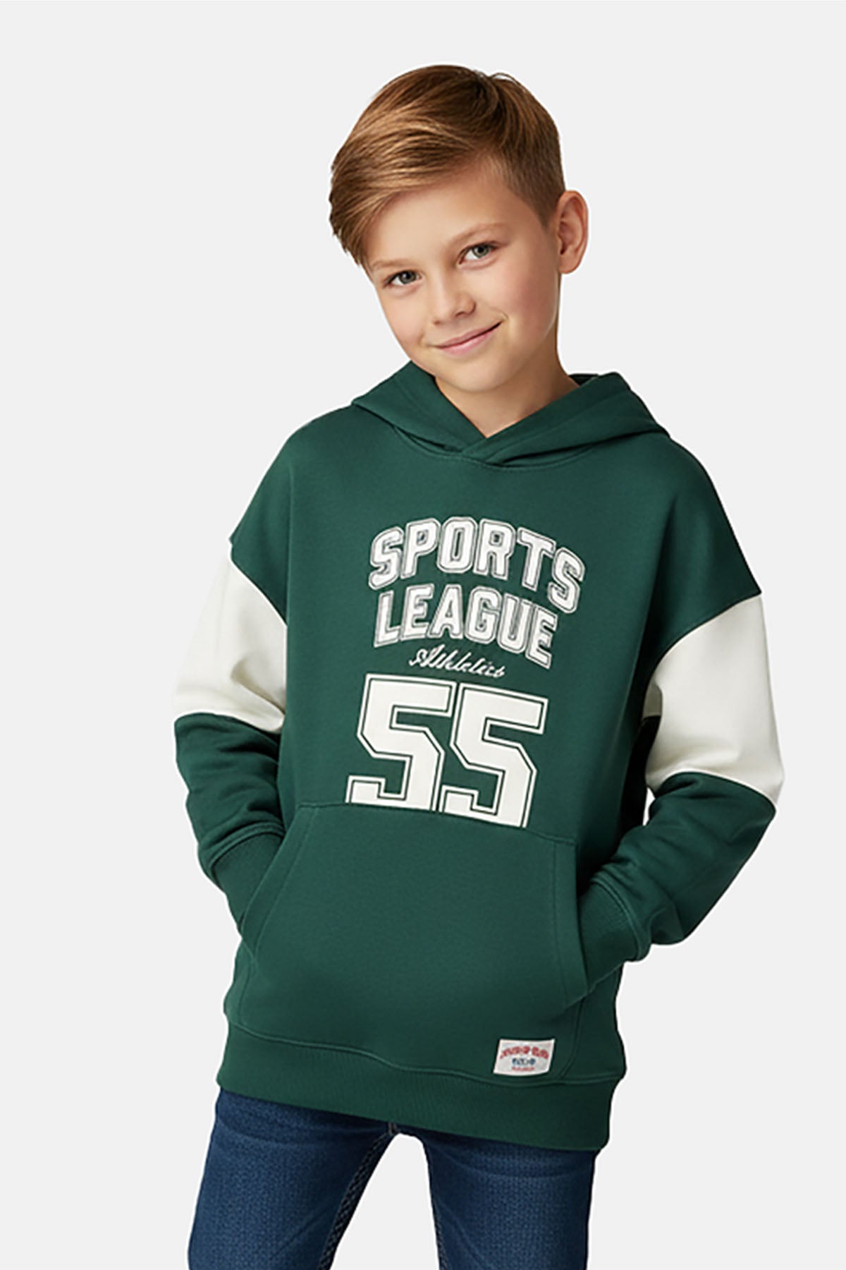 BAGGIO SW Hood Sea Green