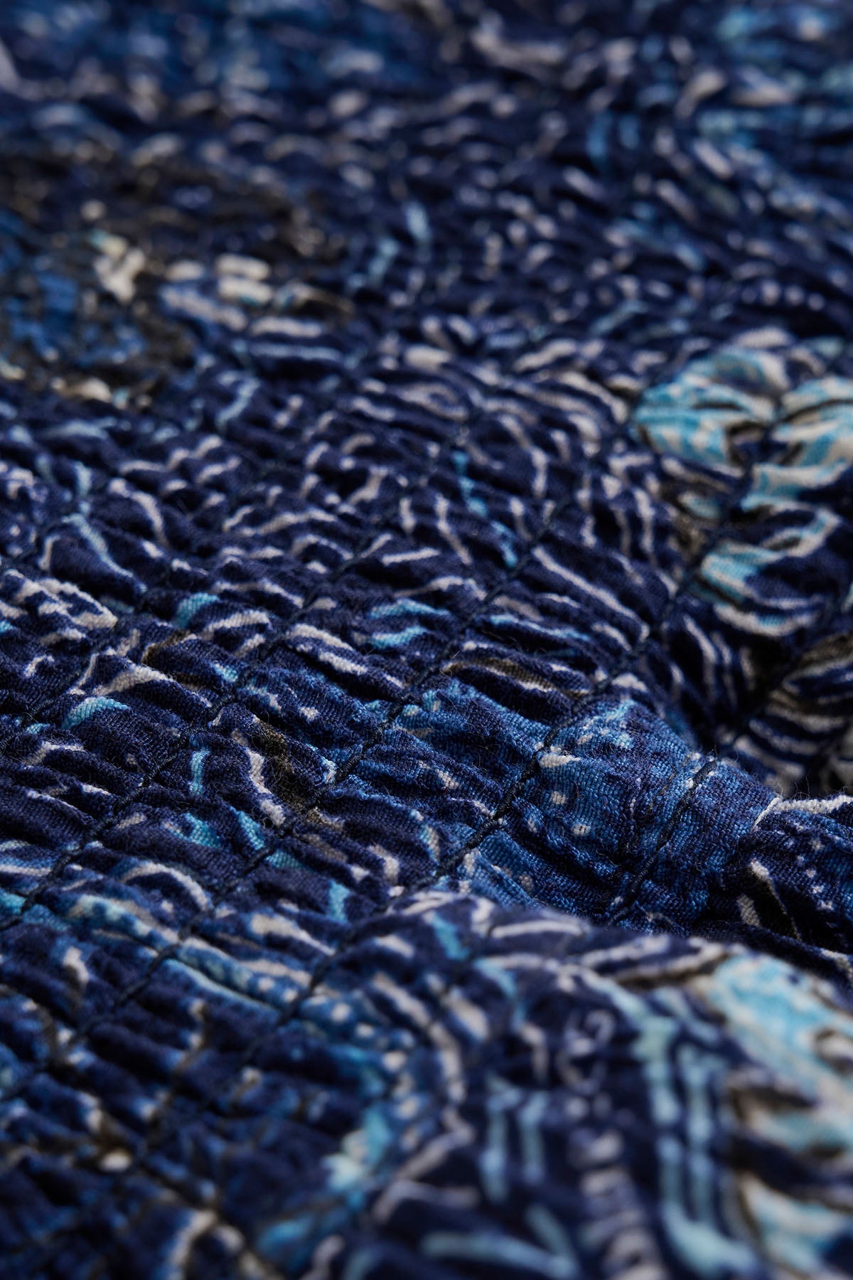 Ruffle print rok