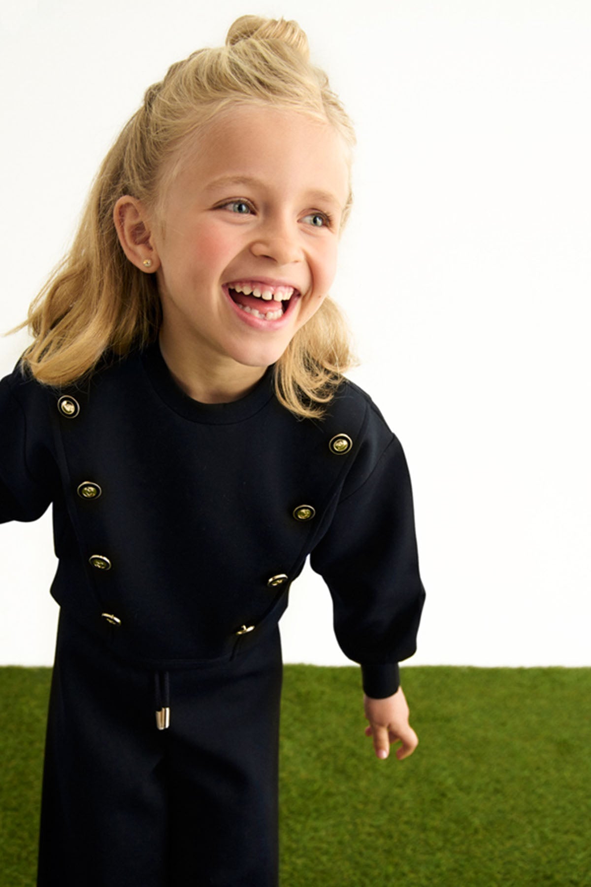 Knit set Zwart