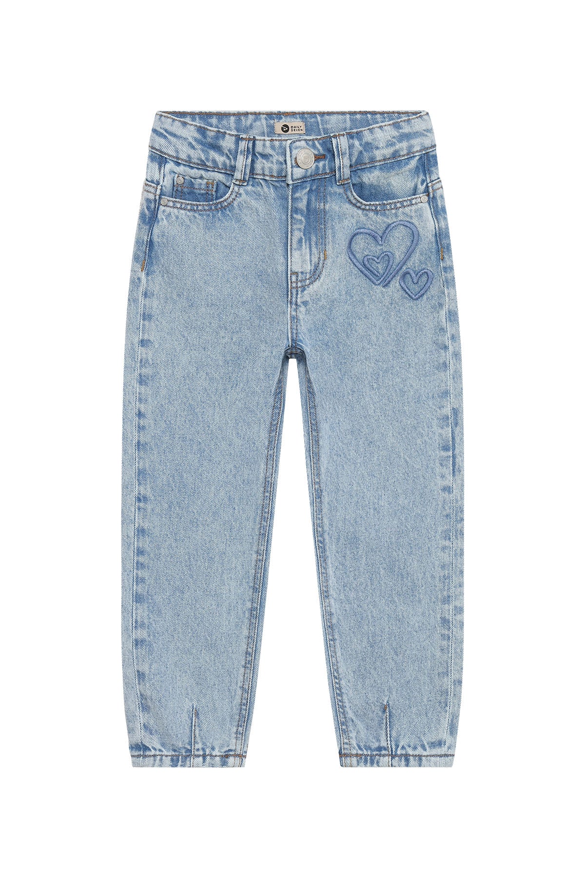 Denim Mom Fit Heart
