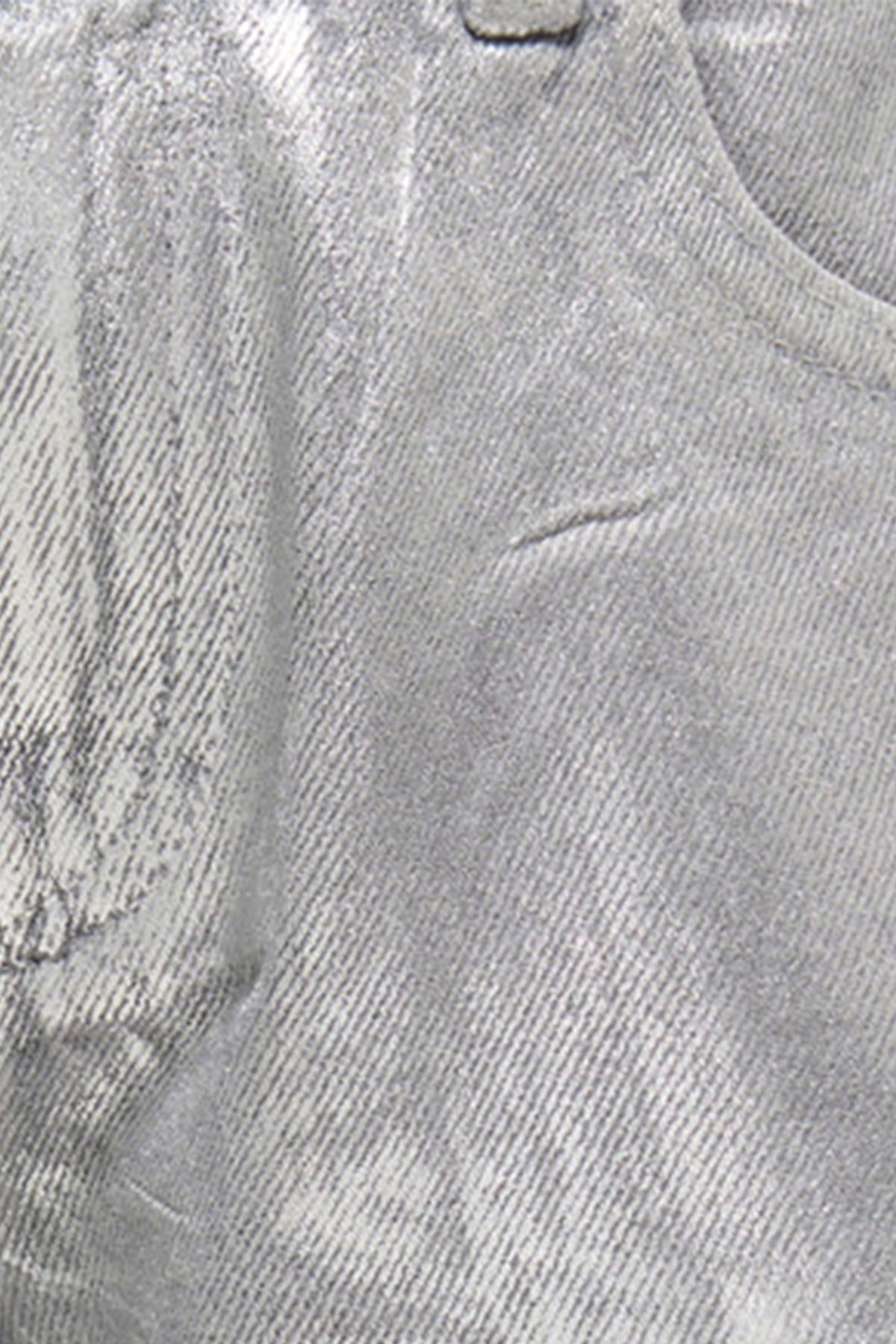 Zilvergrijs Short