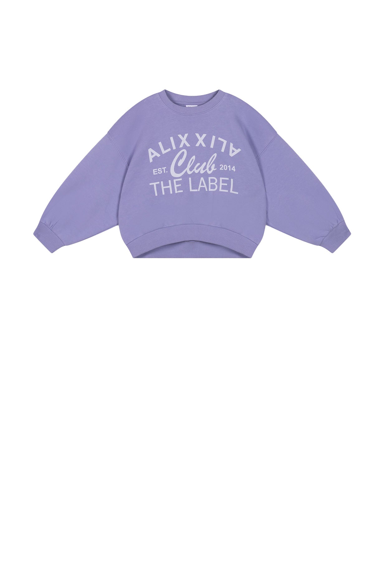 KIDS ALIX CLUB PRINT SWEATER