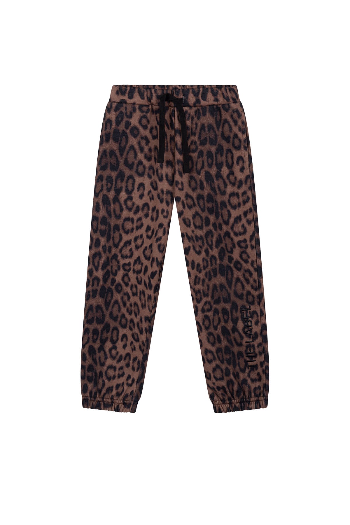 kids knitted leopard pants