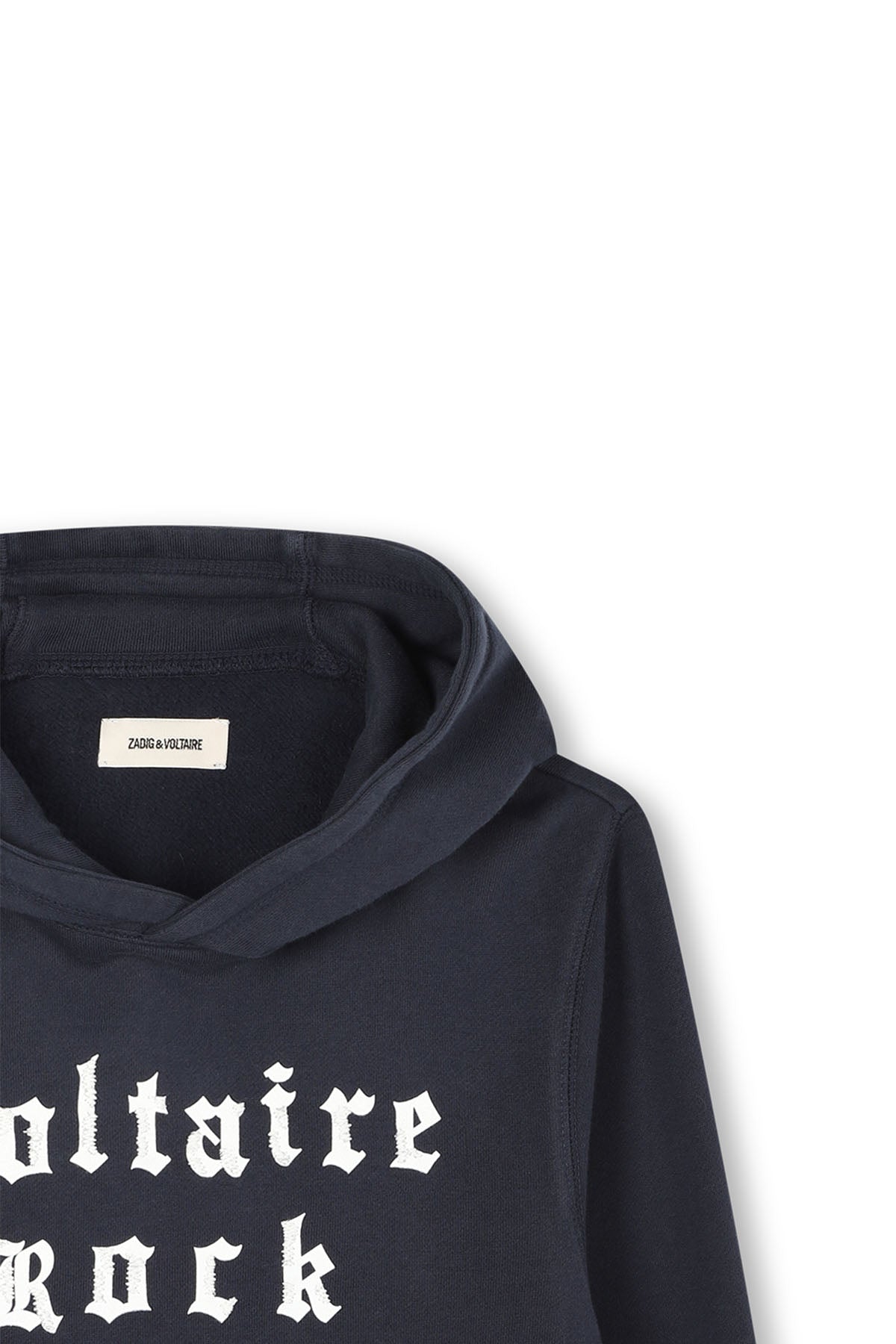 Sweater met capuchon blauw