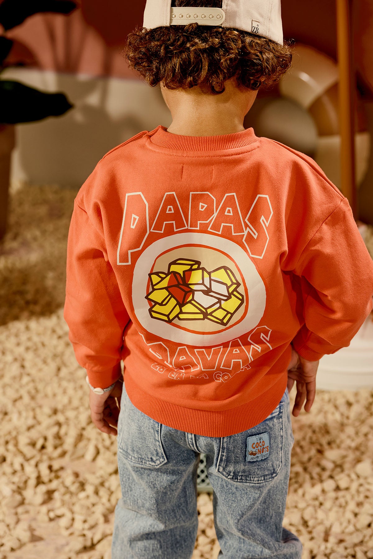 Dayn Sizzling orange Trui