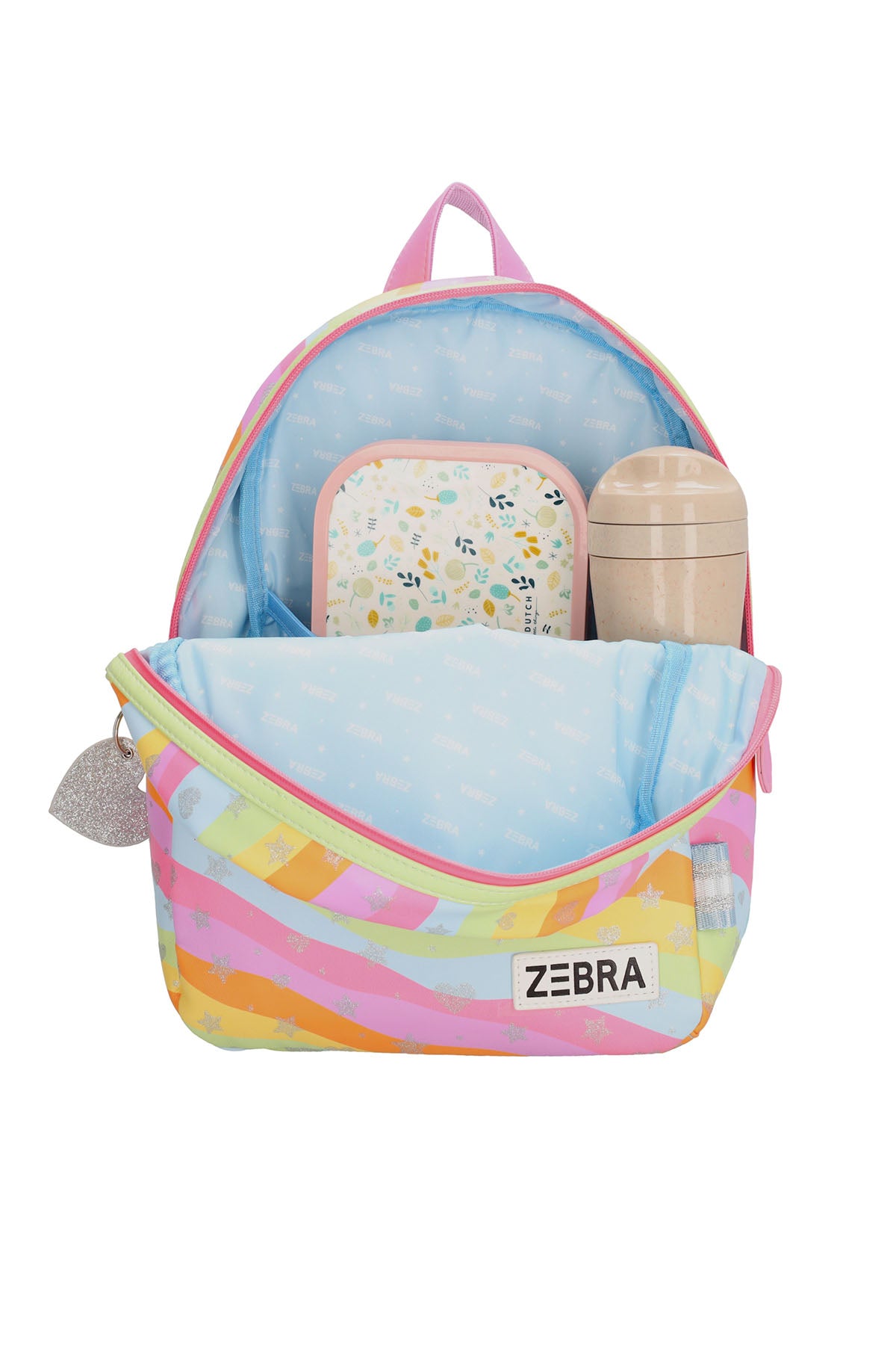 Rugzak Regenboog glitter