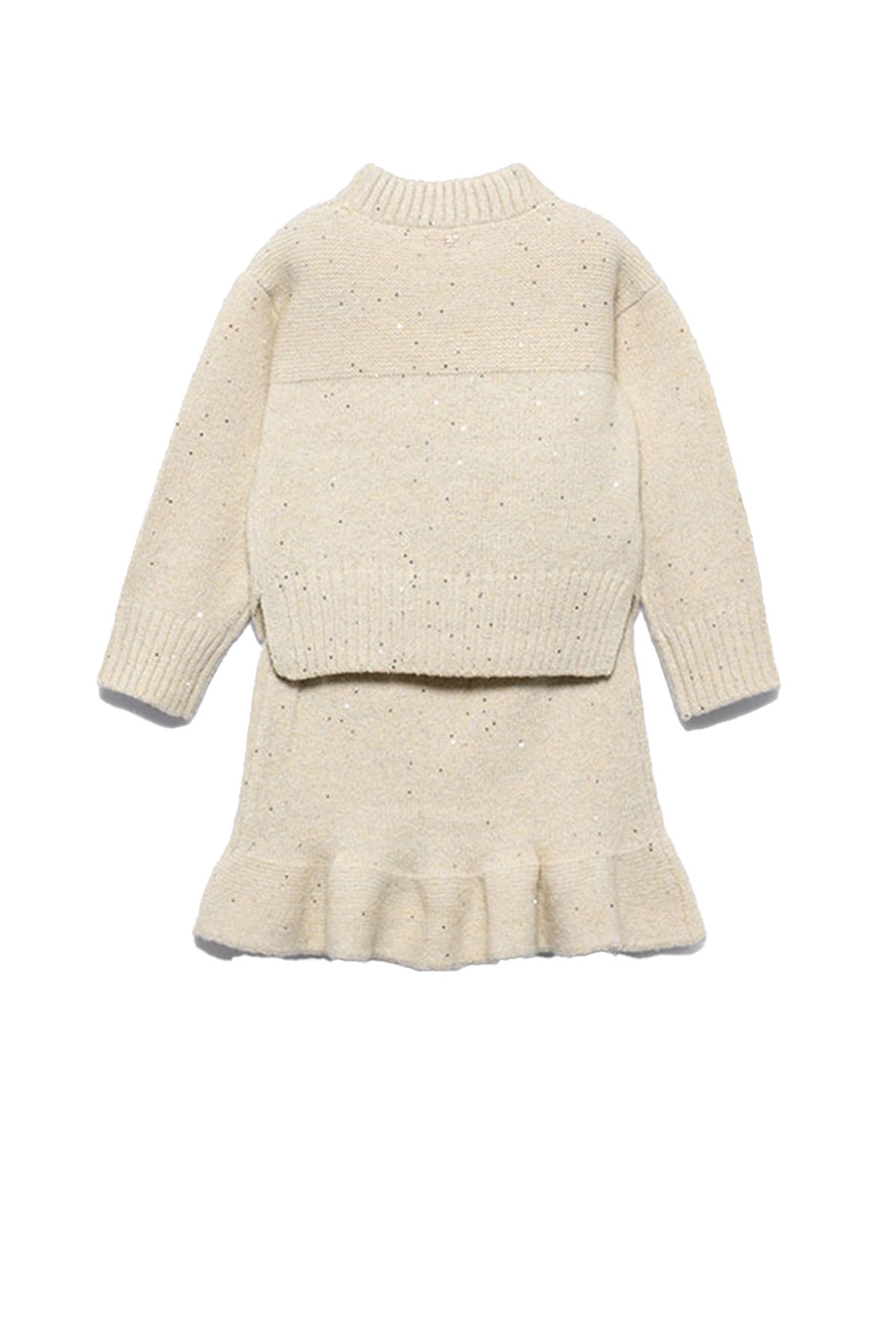 Knit skirt set
