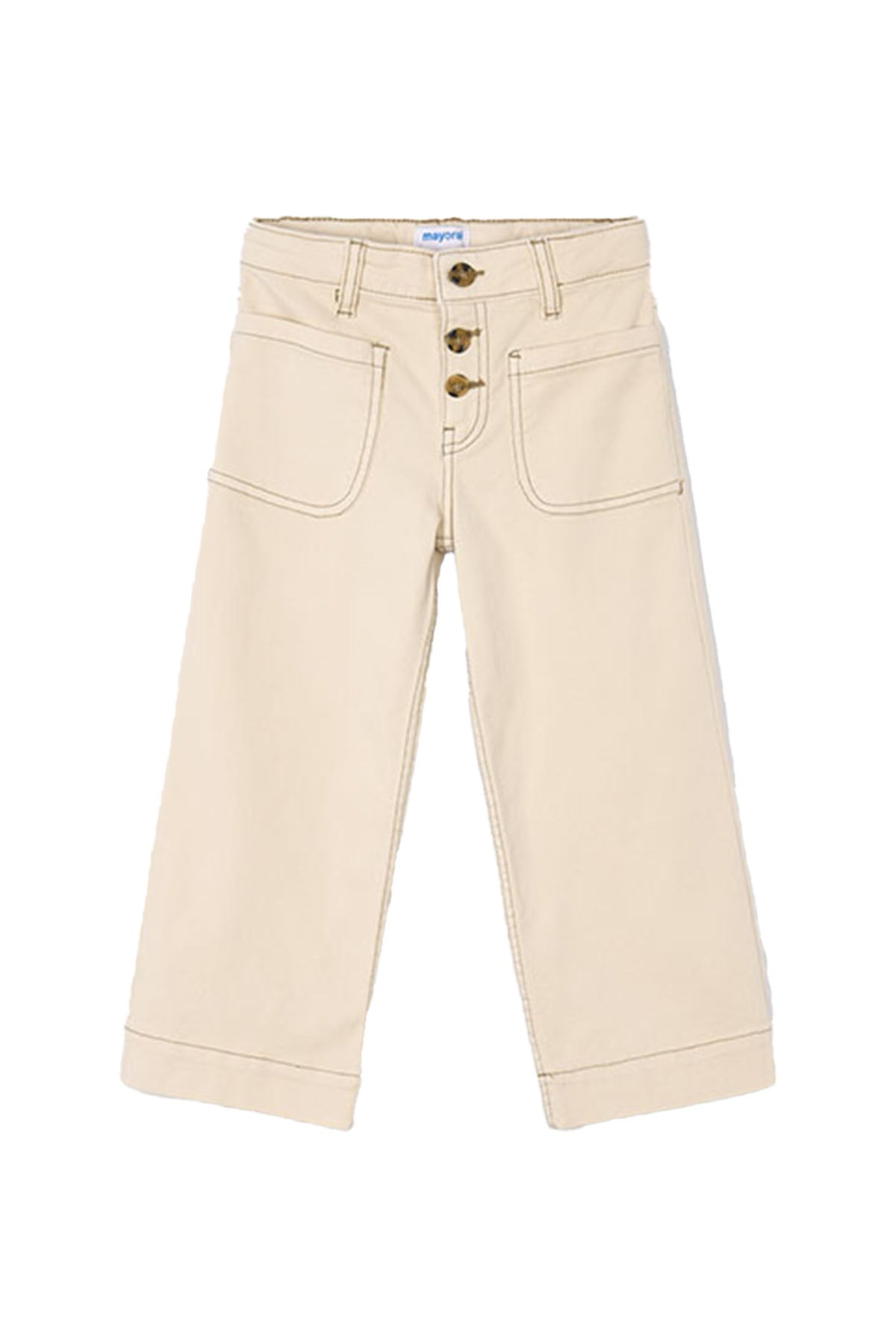Twill marine broek