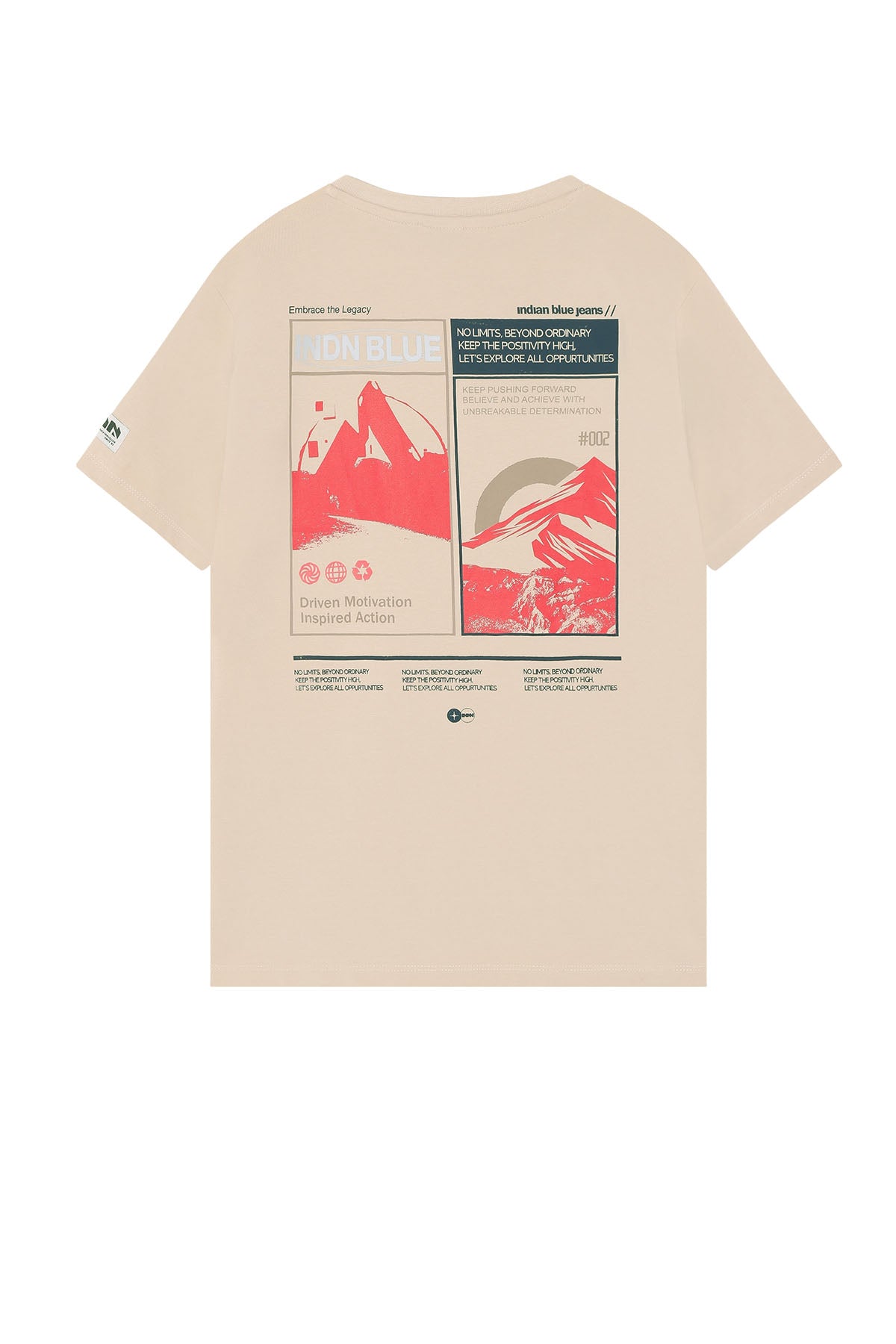 T-Shirt Indian Backprint