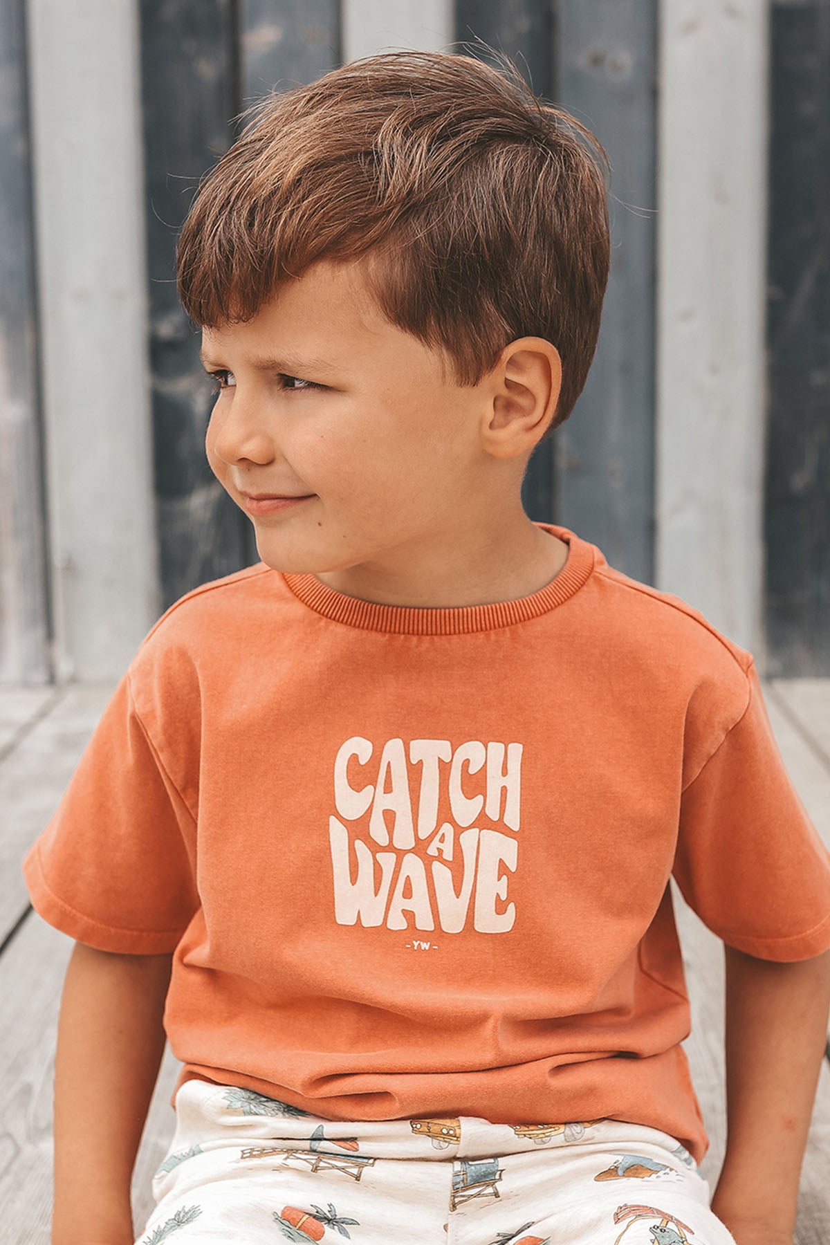 Garment Dye Wide Tee