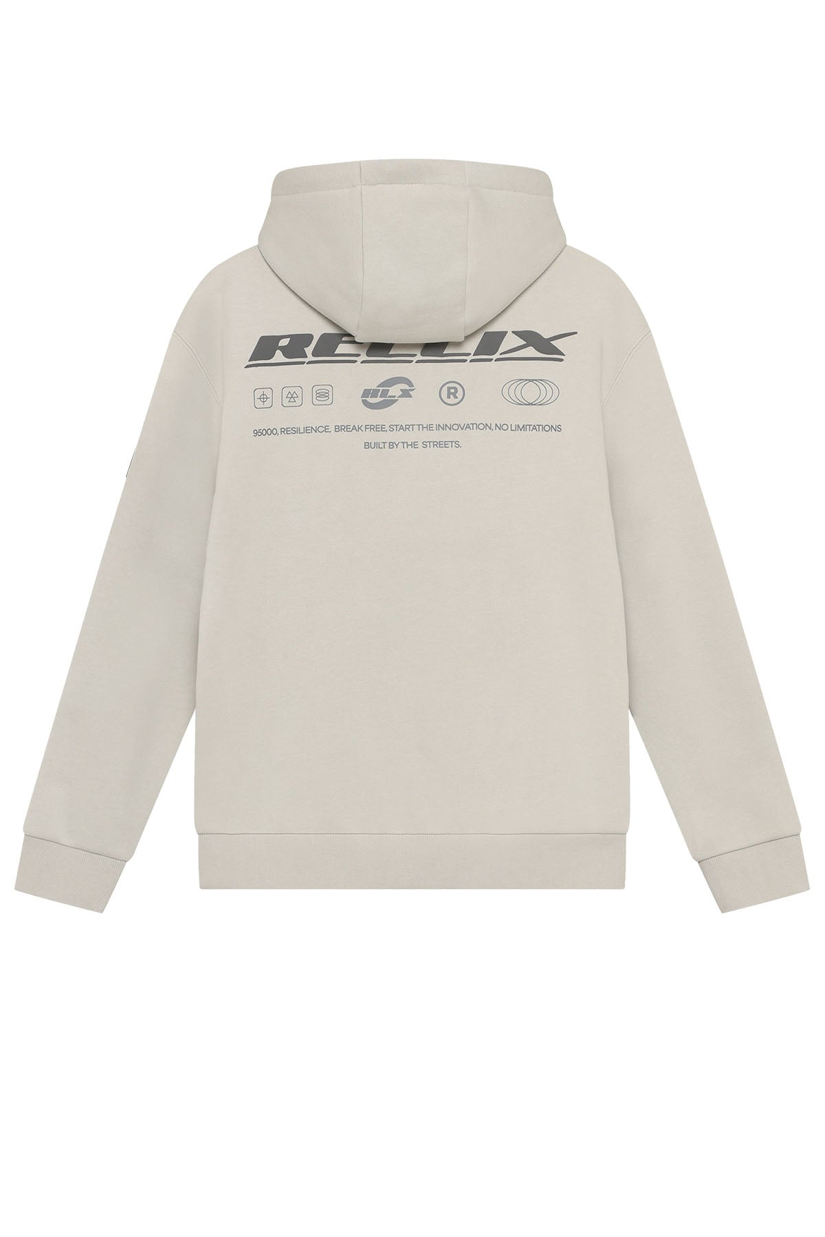 Loose Fit Hoodie Backpr Brush