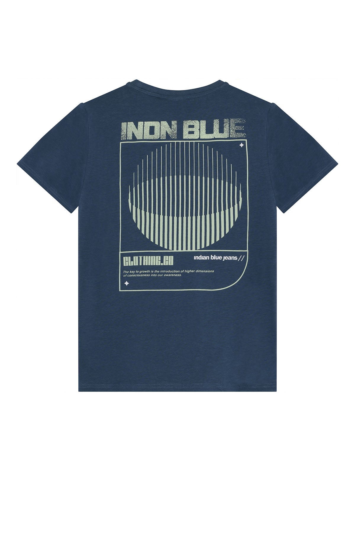 T-Shirt INDN Blue Backprint