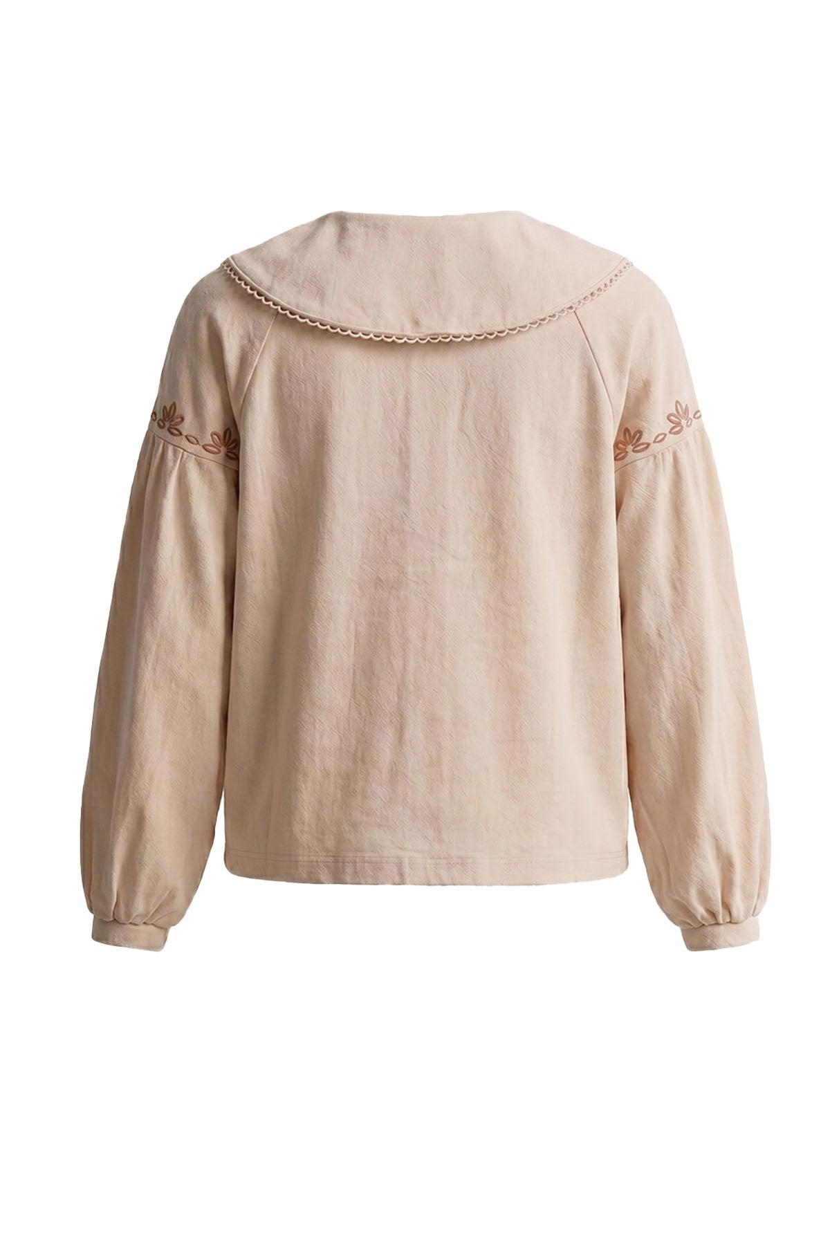 Twill Woven | Collar Blouse