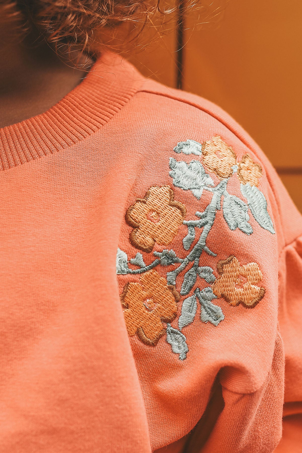 Floral Oversized Sweater