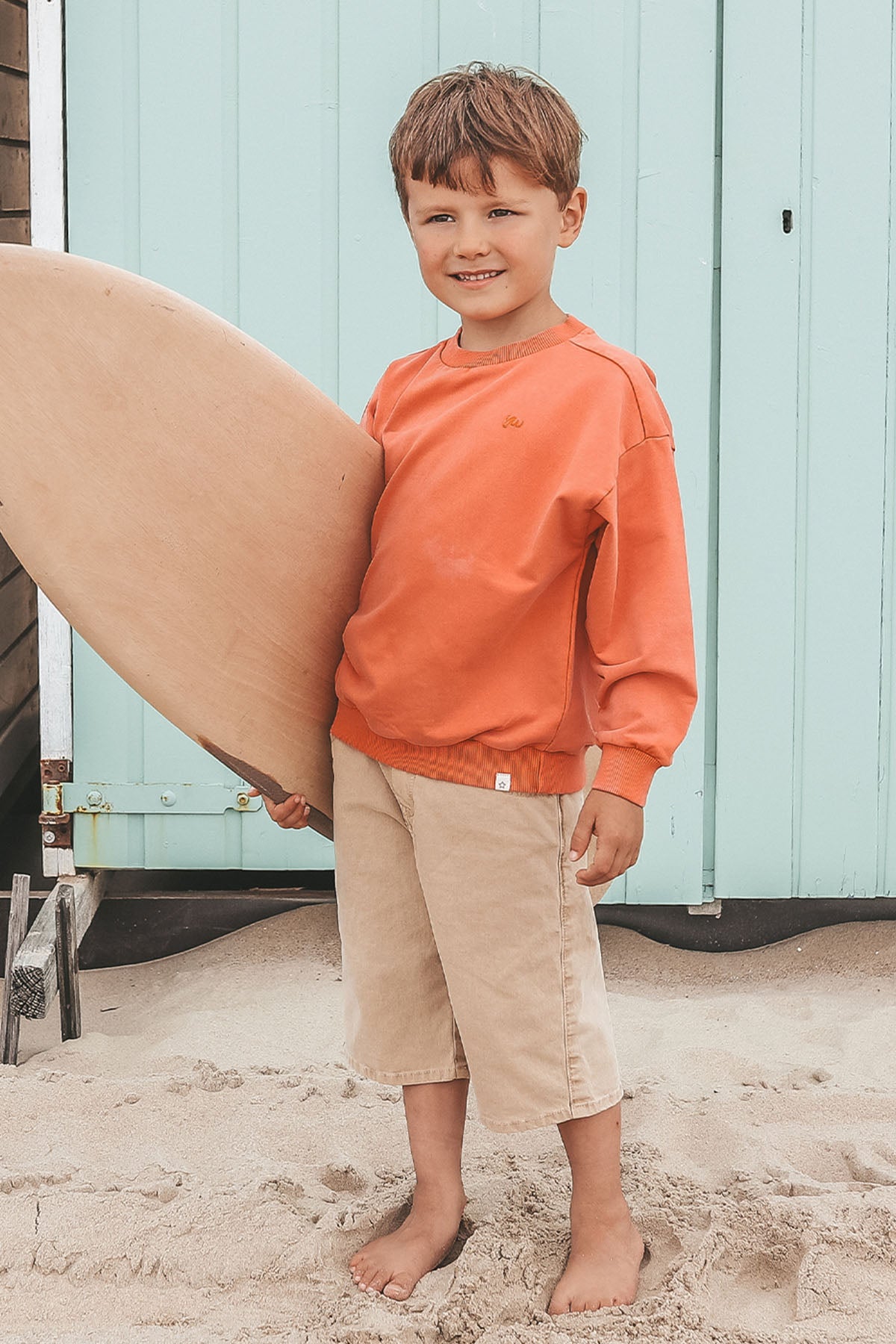 Garment Dye Wide Sweater