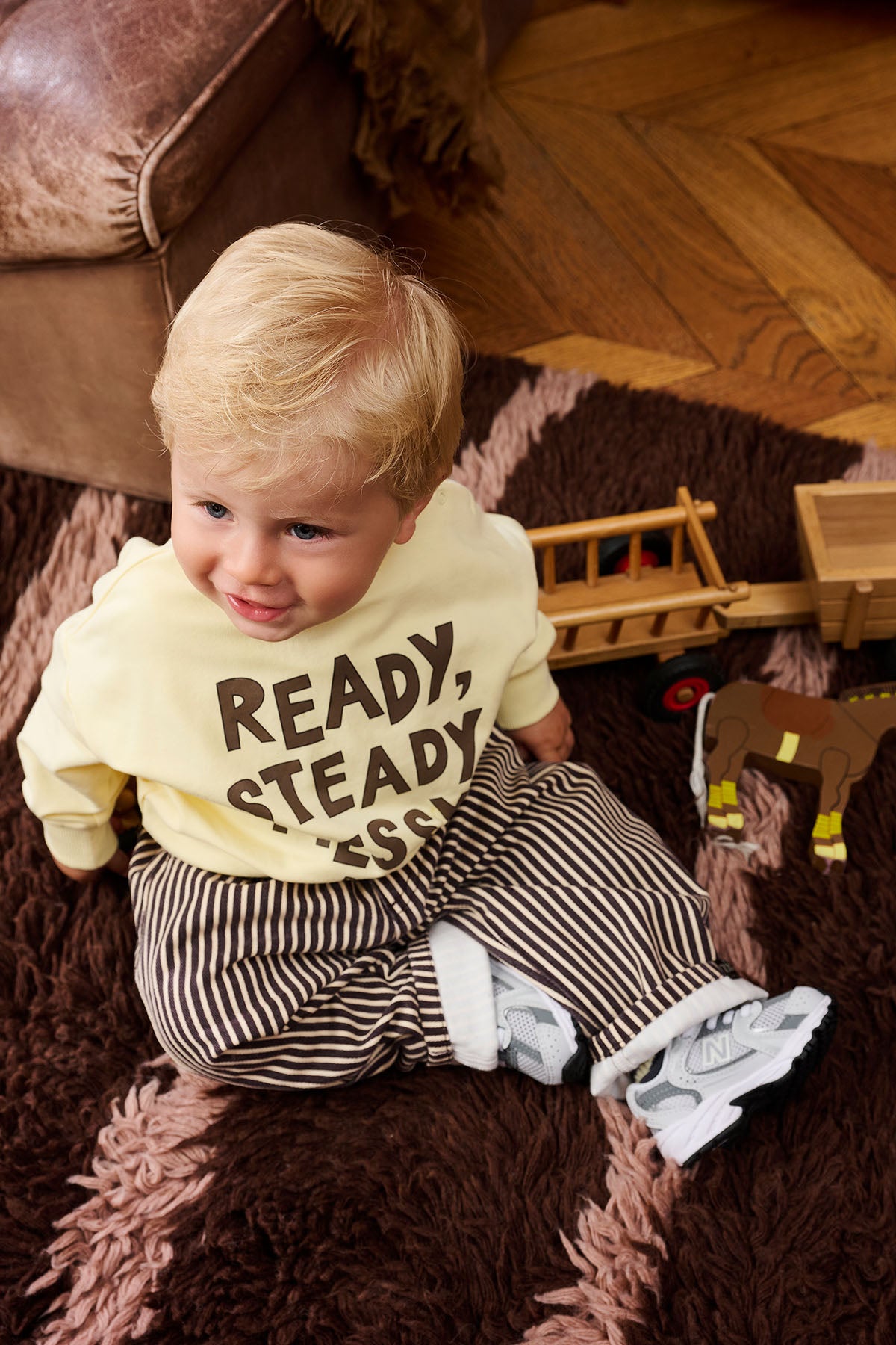Leandro Chocolate plum Broek