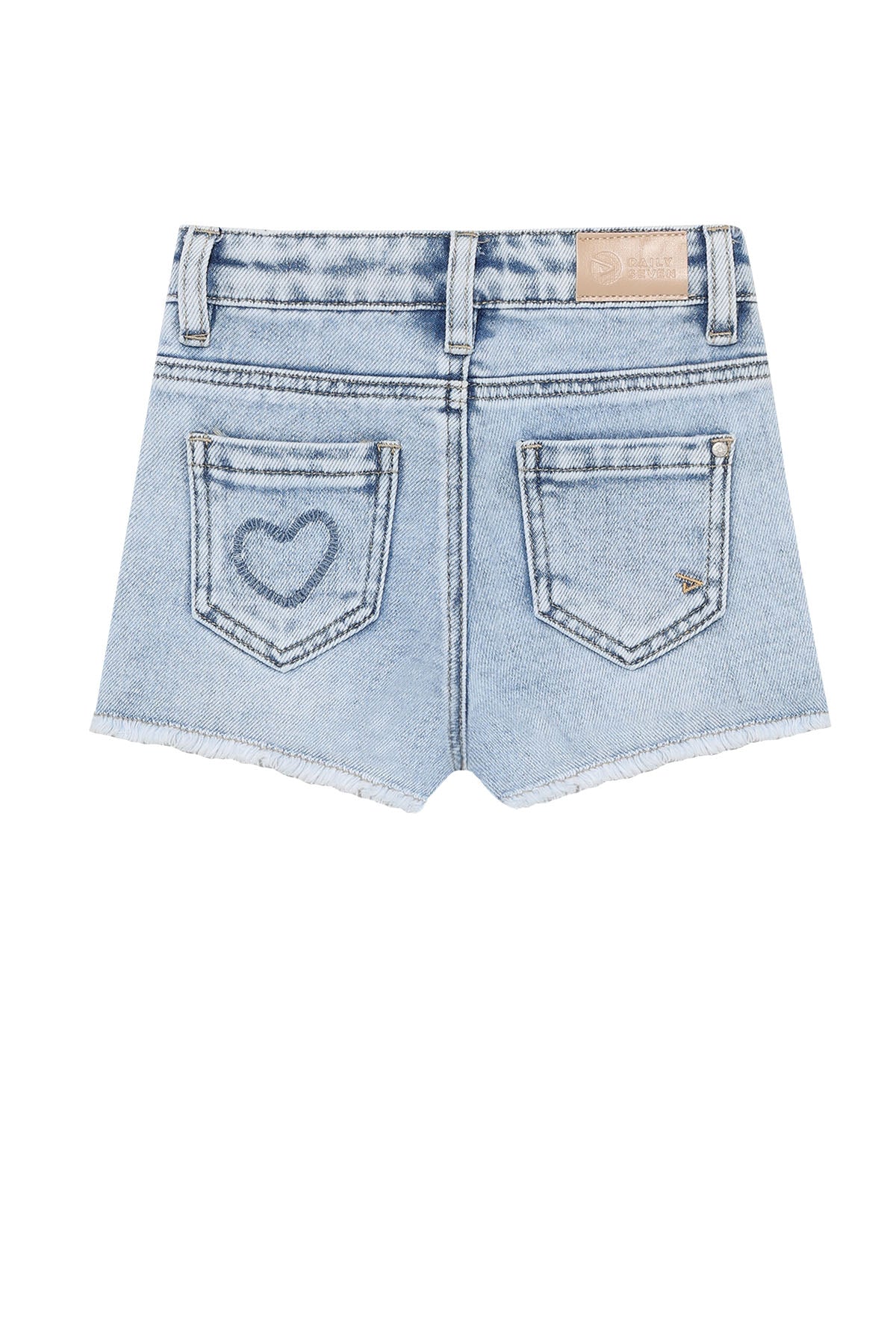 Denim Shorts Heart
