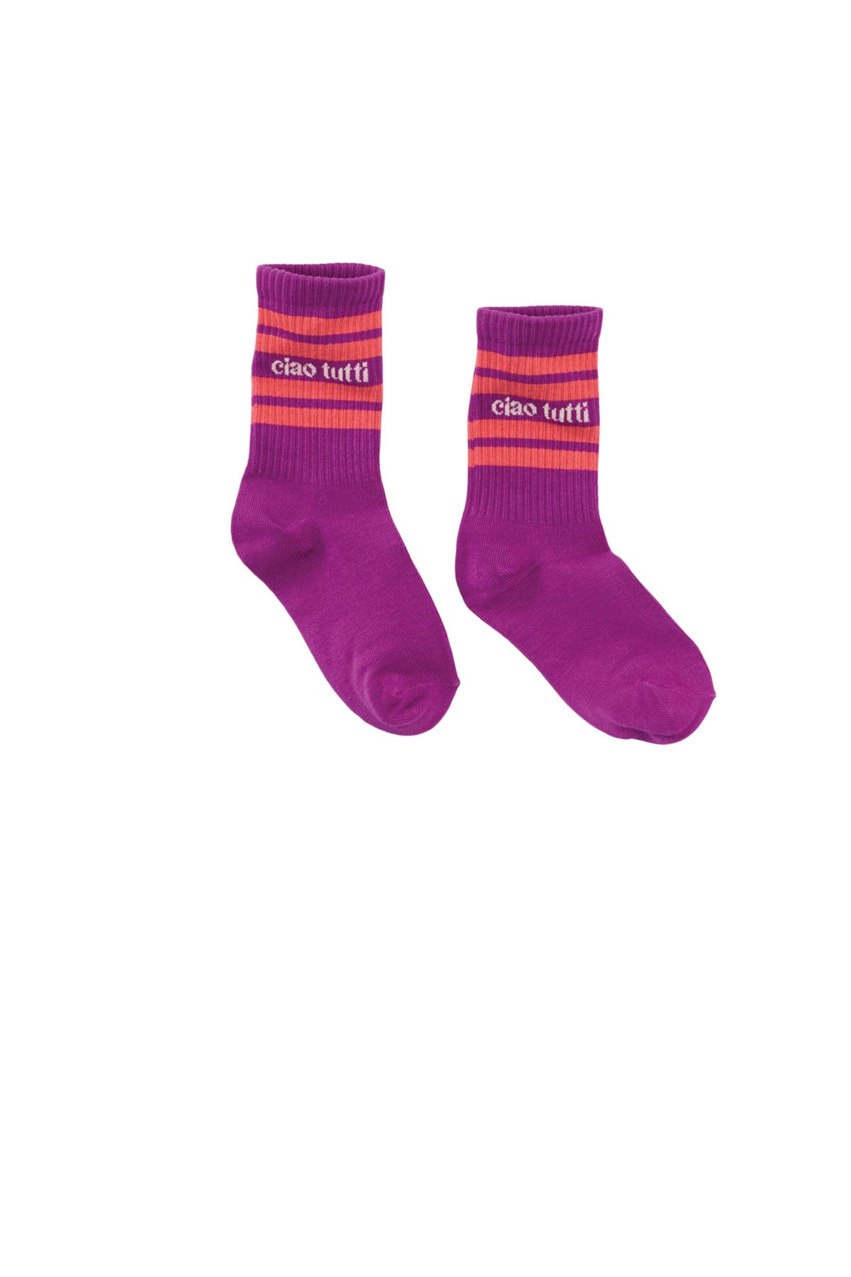 Mina Foxy violet Sokken