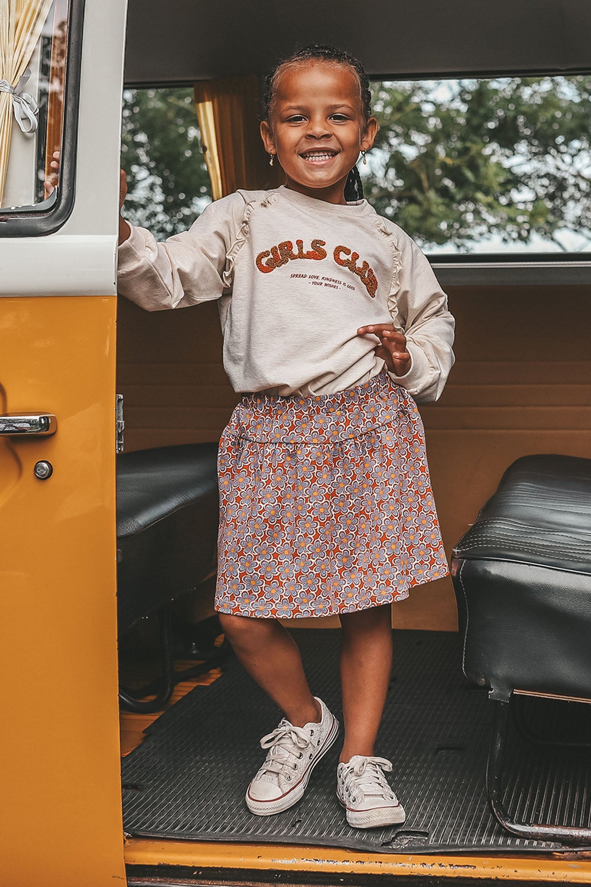 Girls Club Raglan Sweater