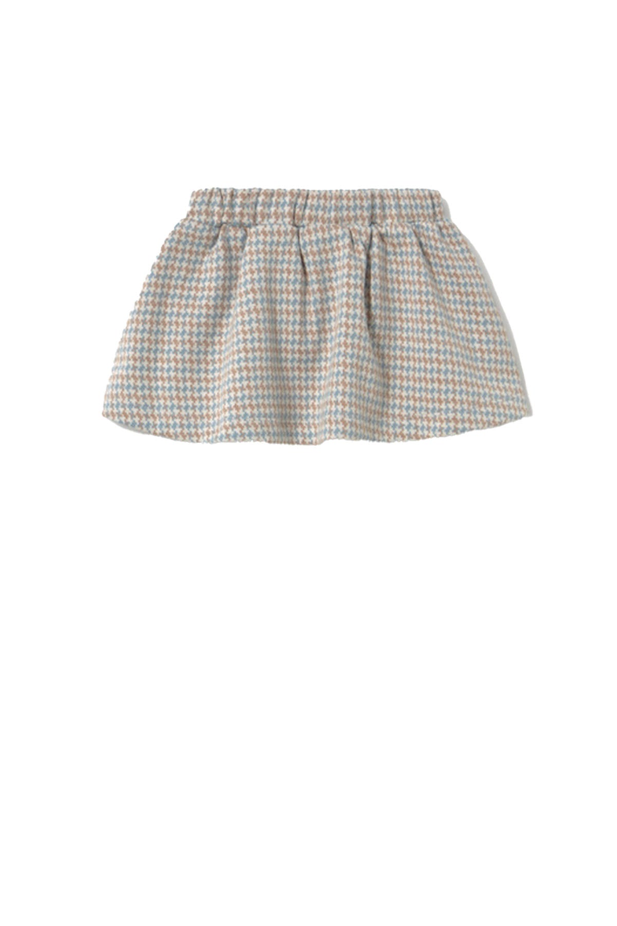 Jacquard knit skirt w/ pocket