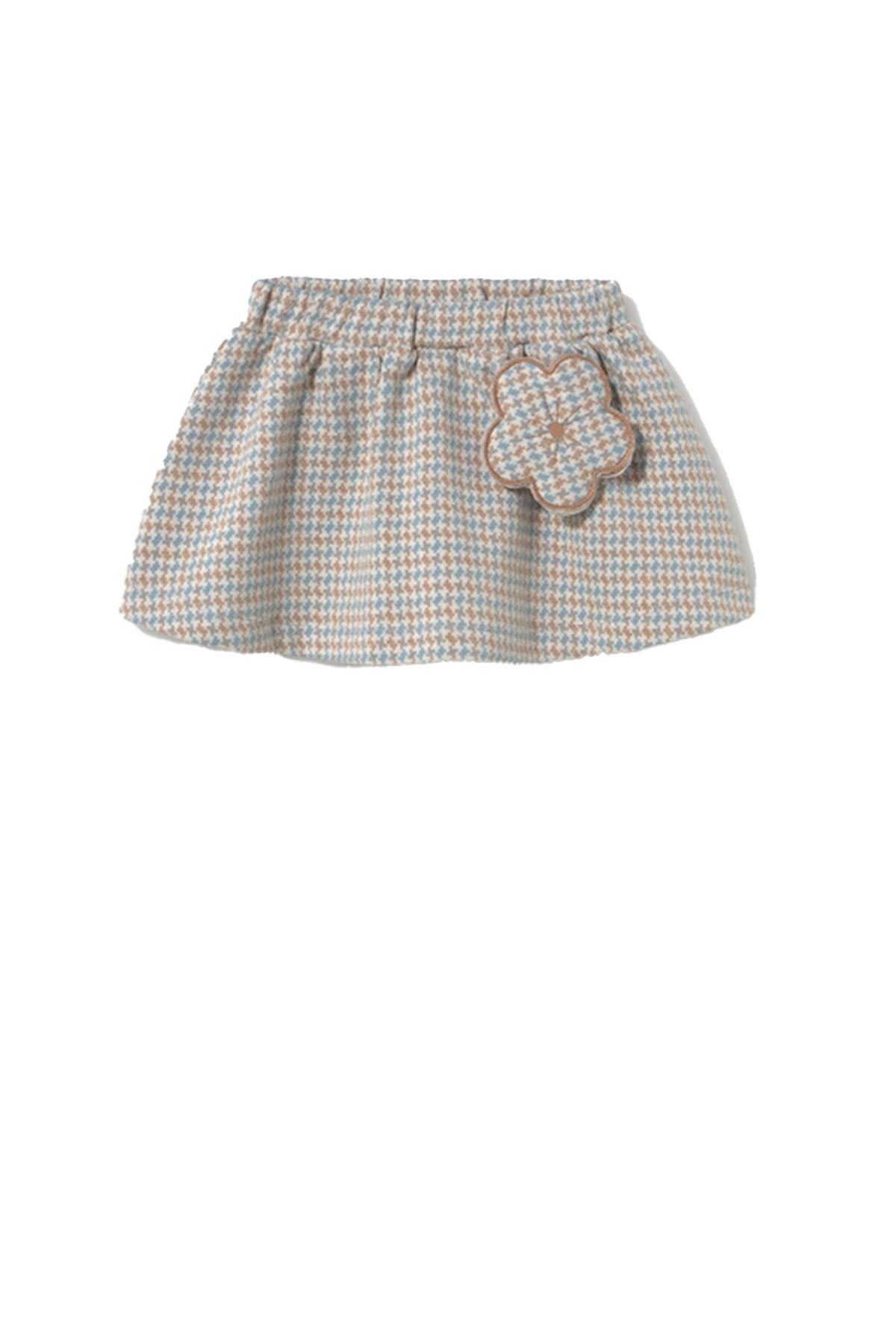 Jacquard knit skirt w/ pocket