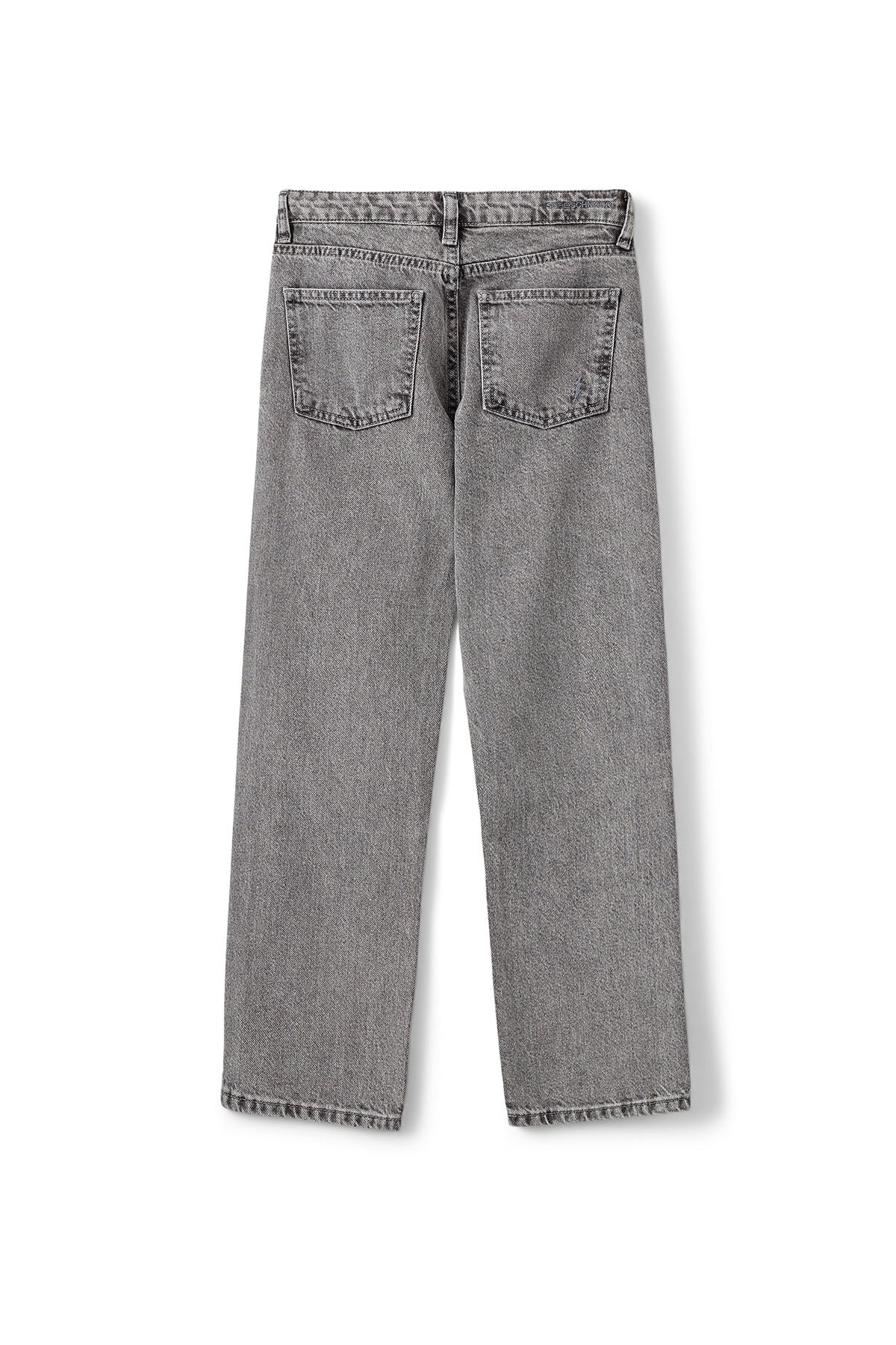 MELIKASY LOW WAIST broek Grey