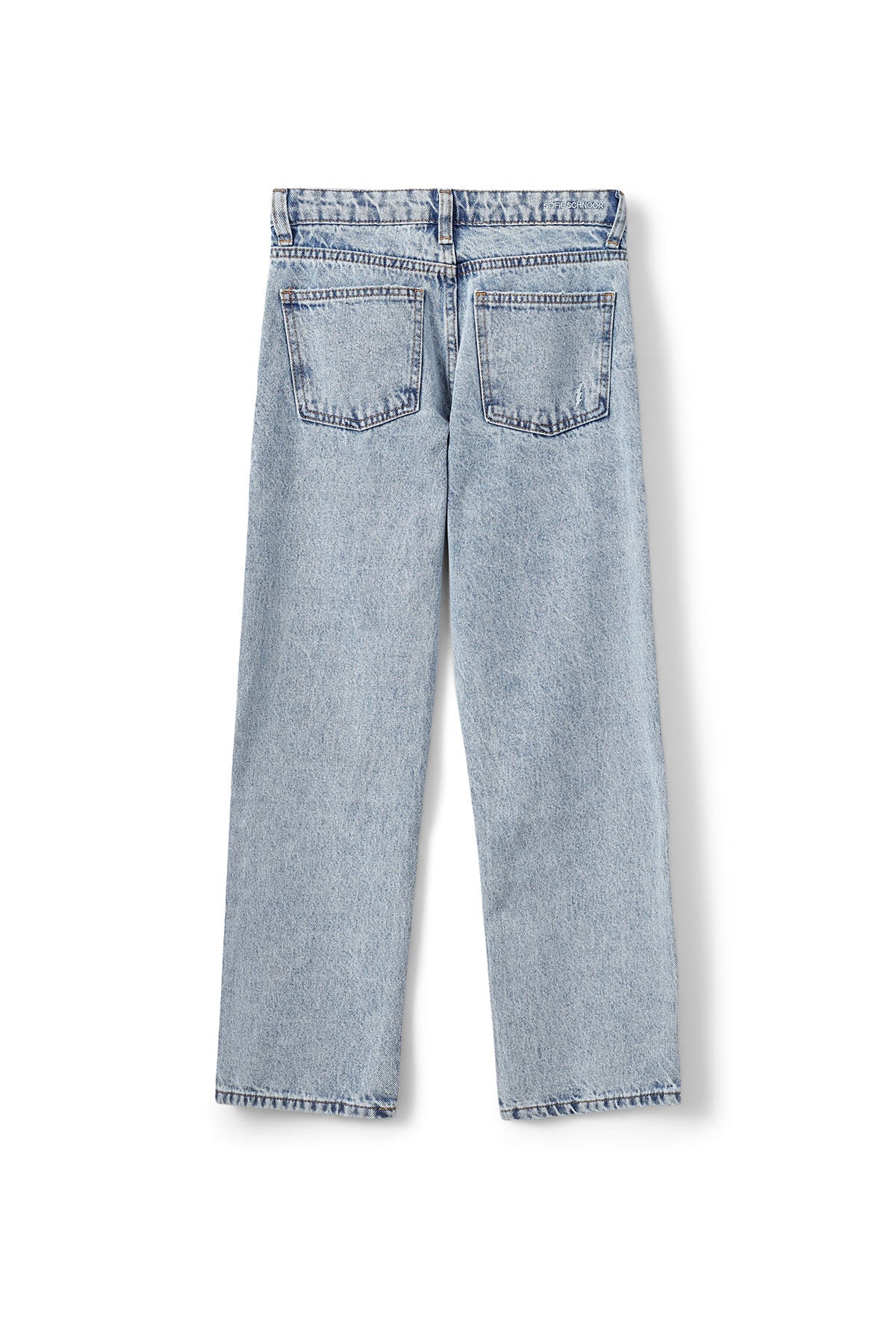 MELIKASY LOW WAIST broek Blue