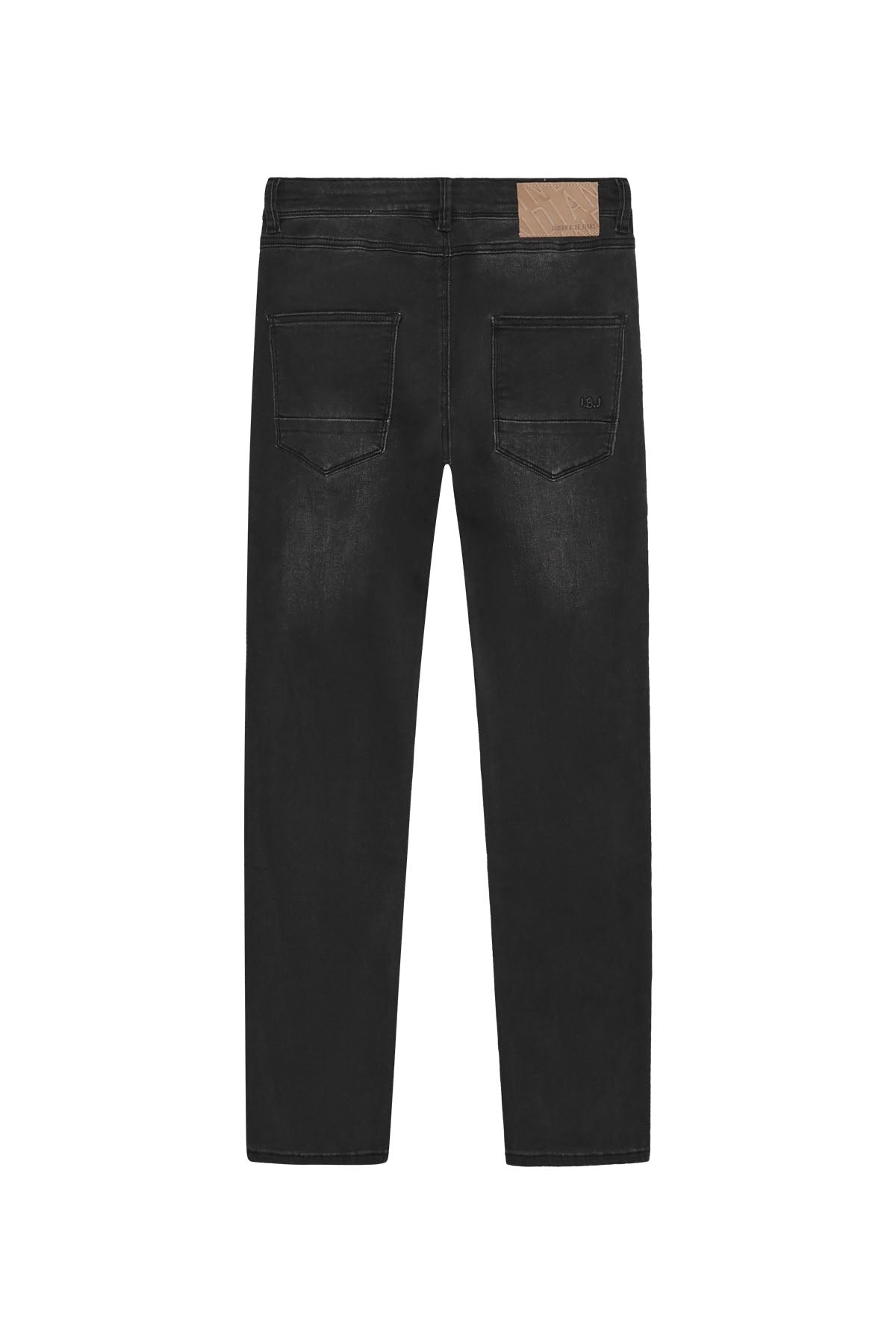 2556 Wide Straight Black Jeans