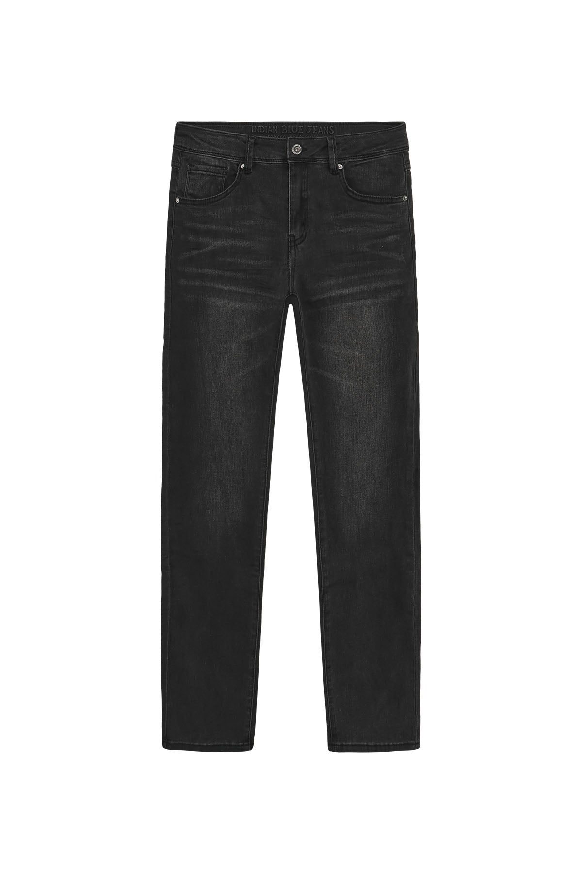 2556 Wide Straight Black Jeans