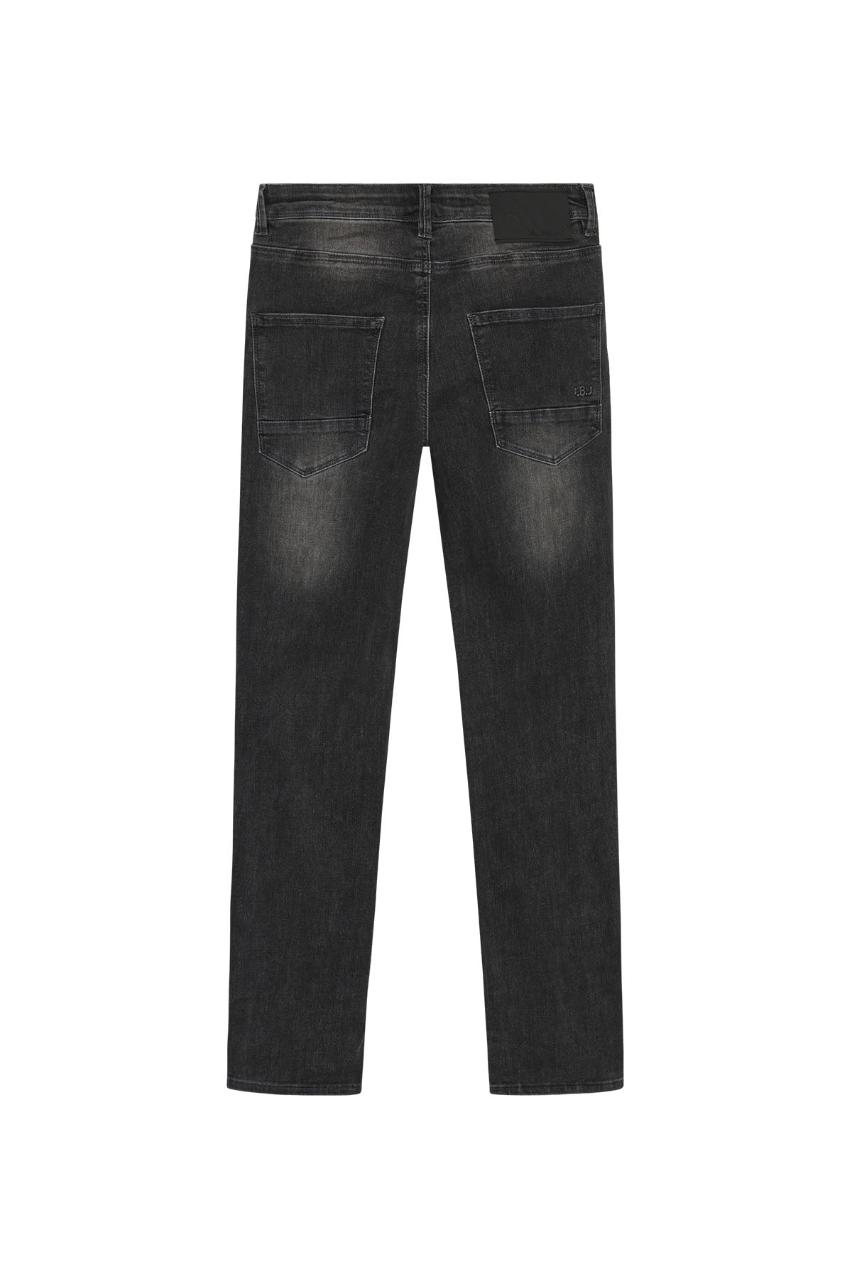 2555 Wide Straight Black Jeans