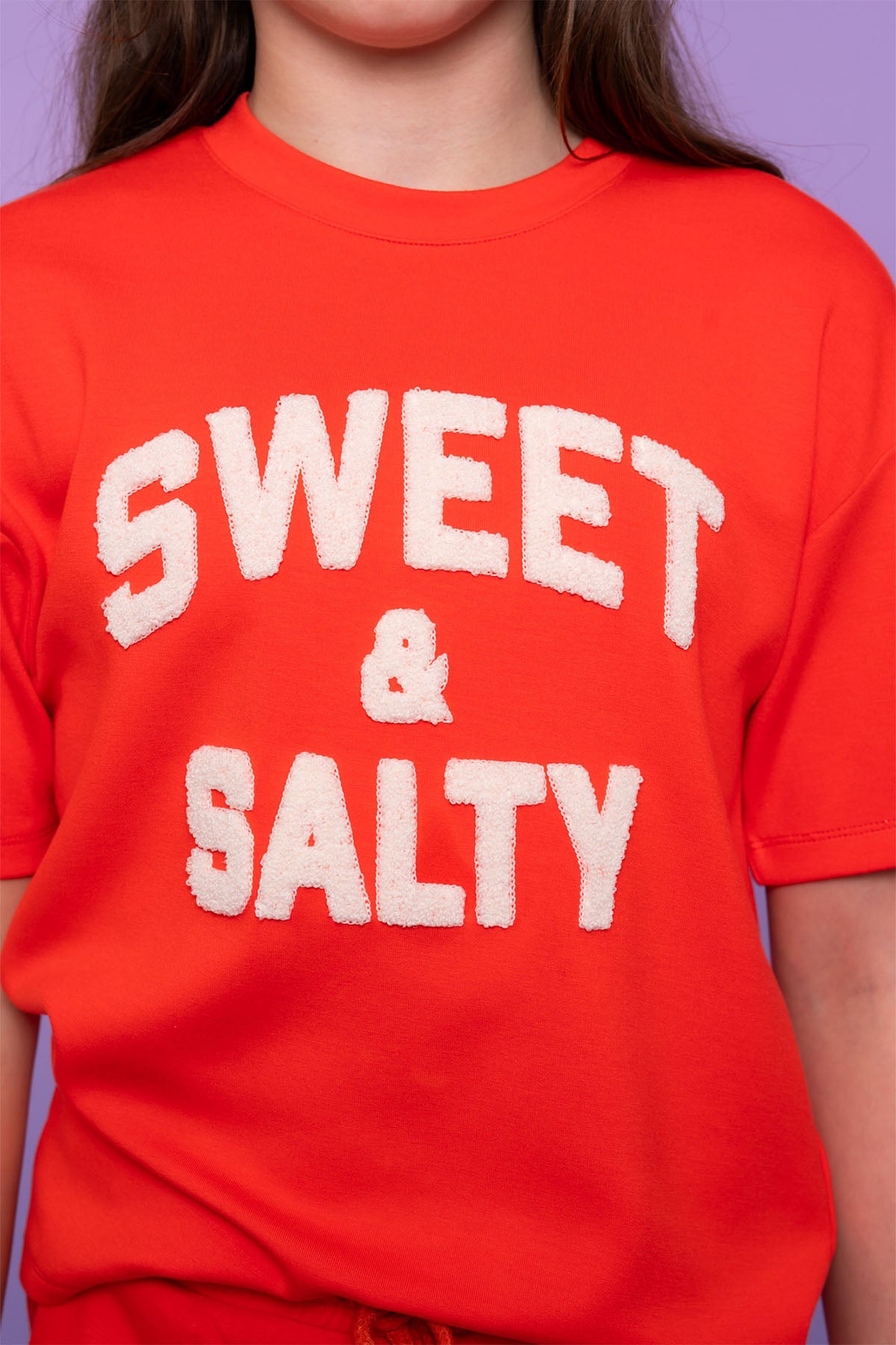 T-shirt scuba toweling