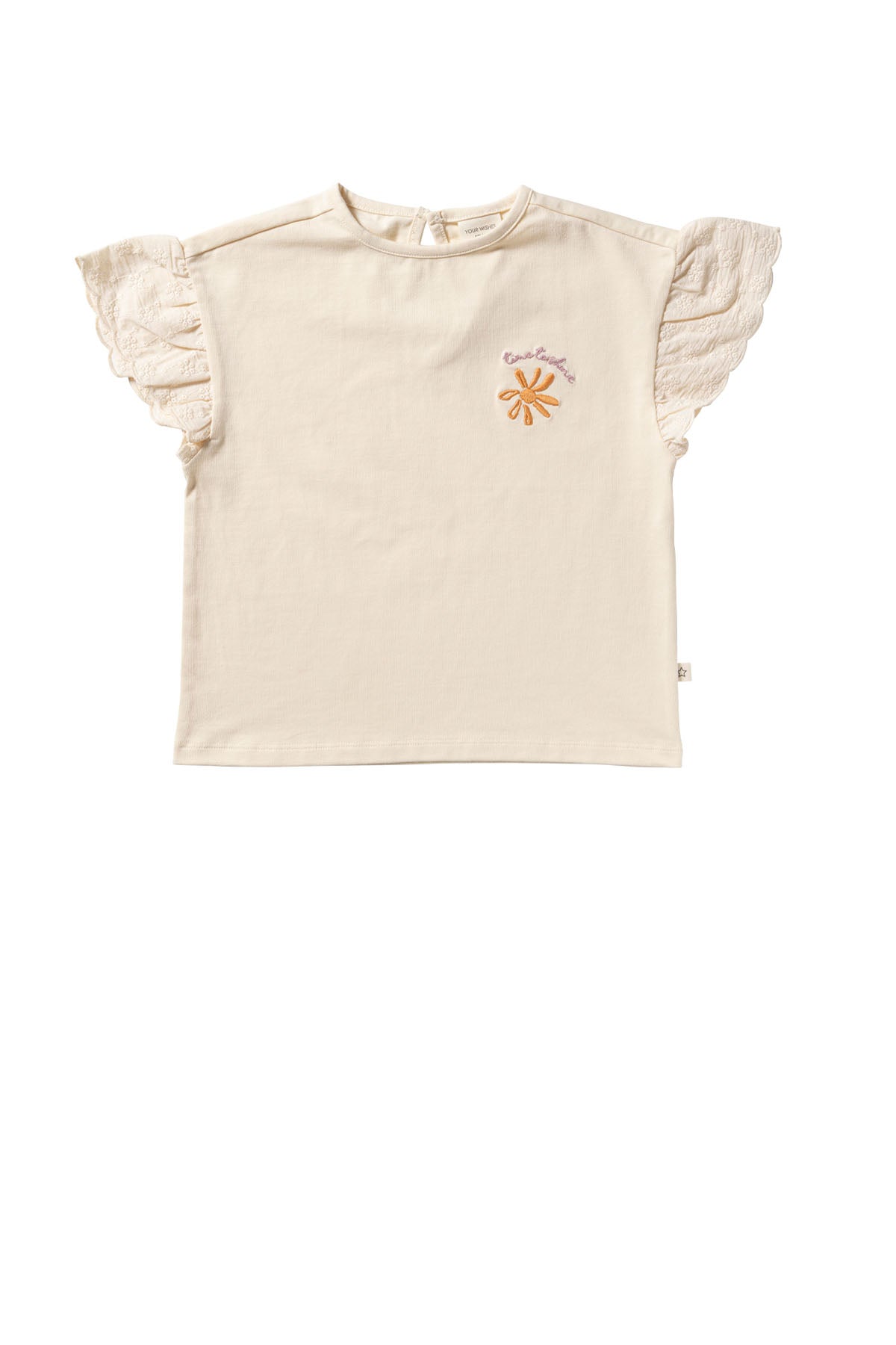 Embroidered Wide T-Shirt