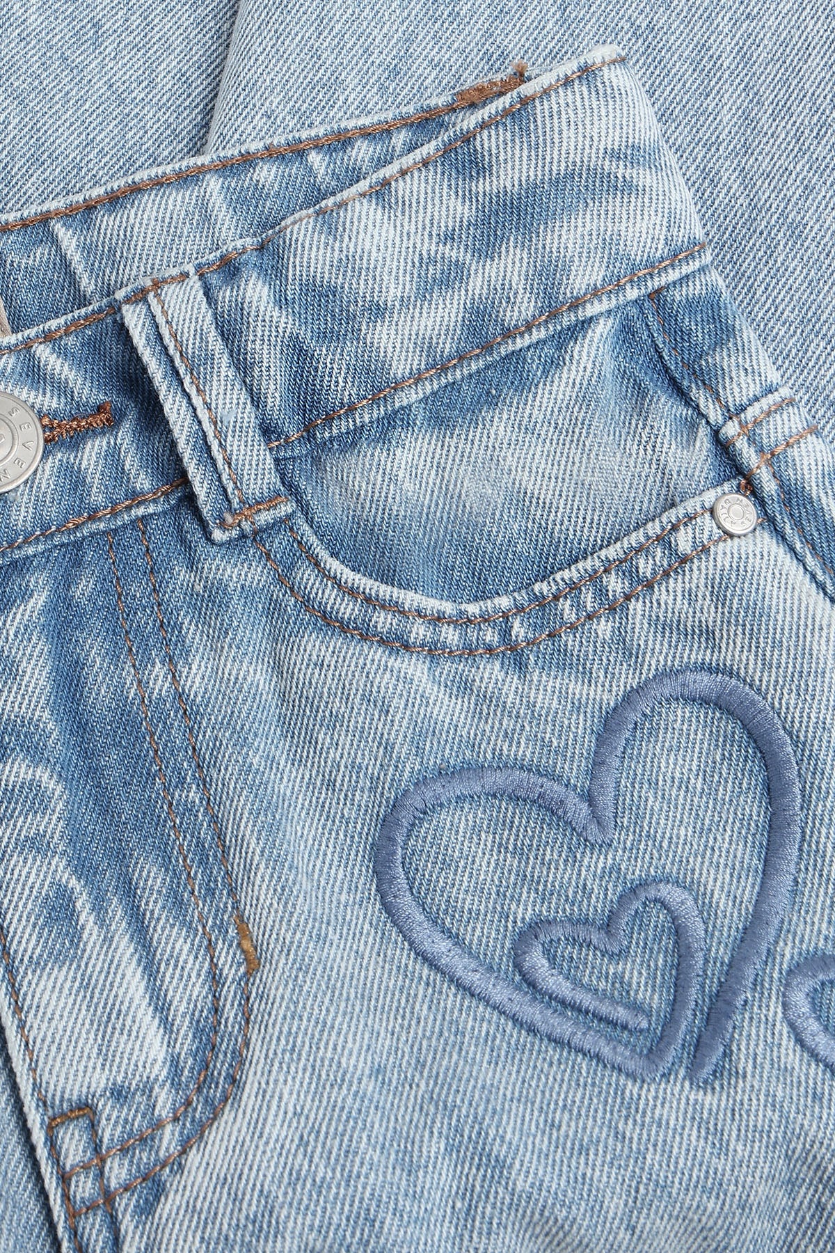 Denim Mom Fit Heart