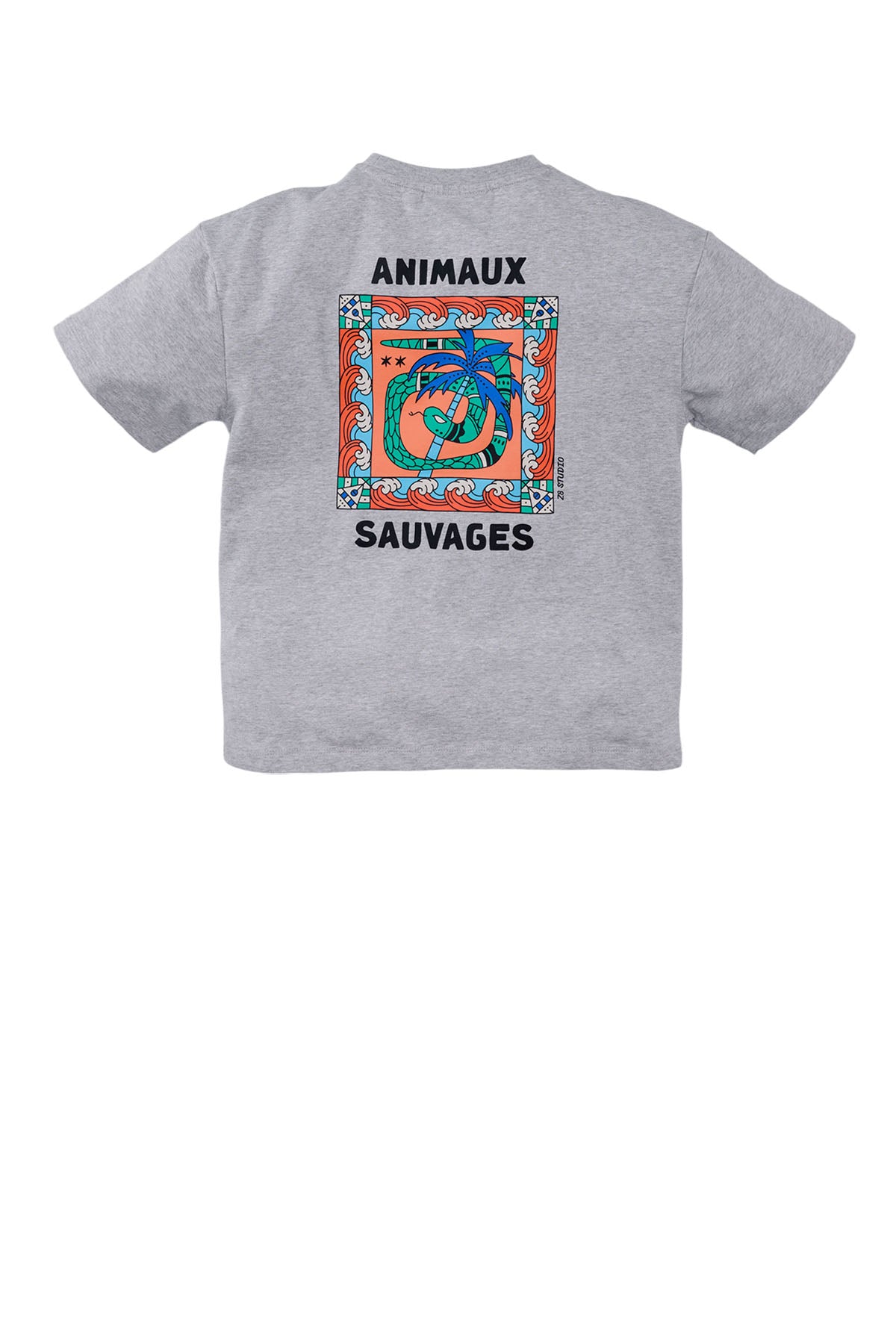 Rix Grey melange T-Shirt