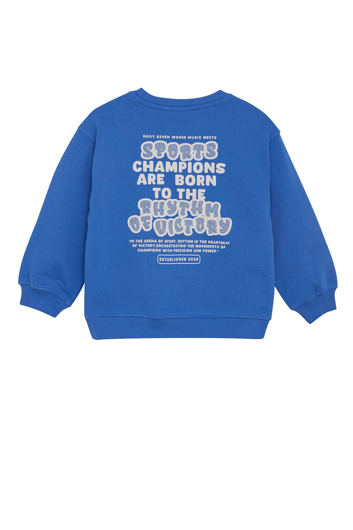 Oversized Sweater Textprint