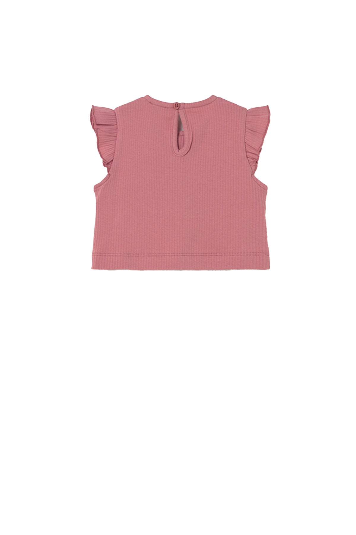 rib knit top Blush