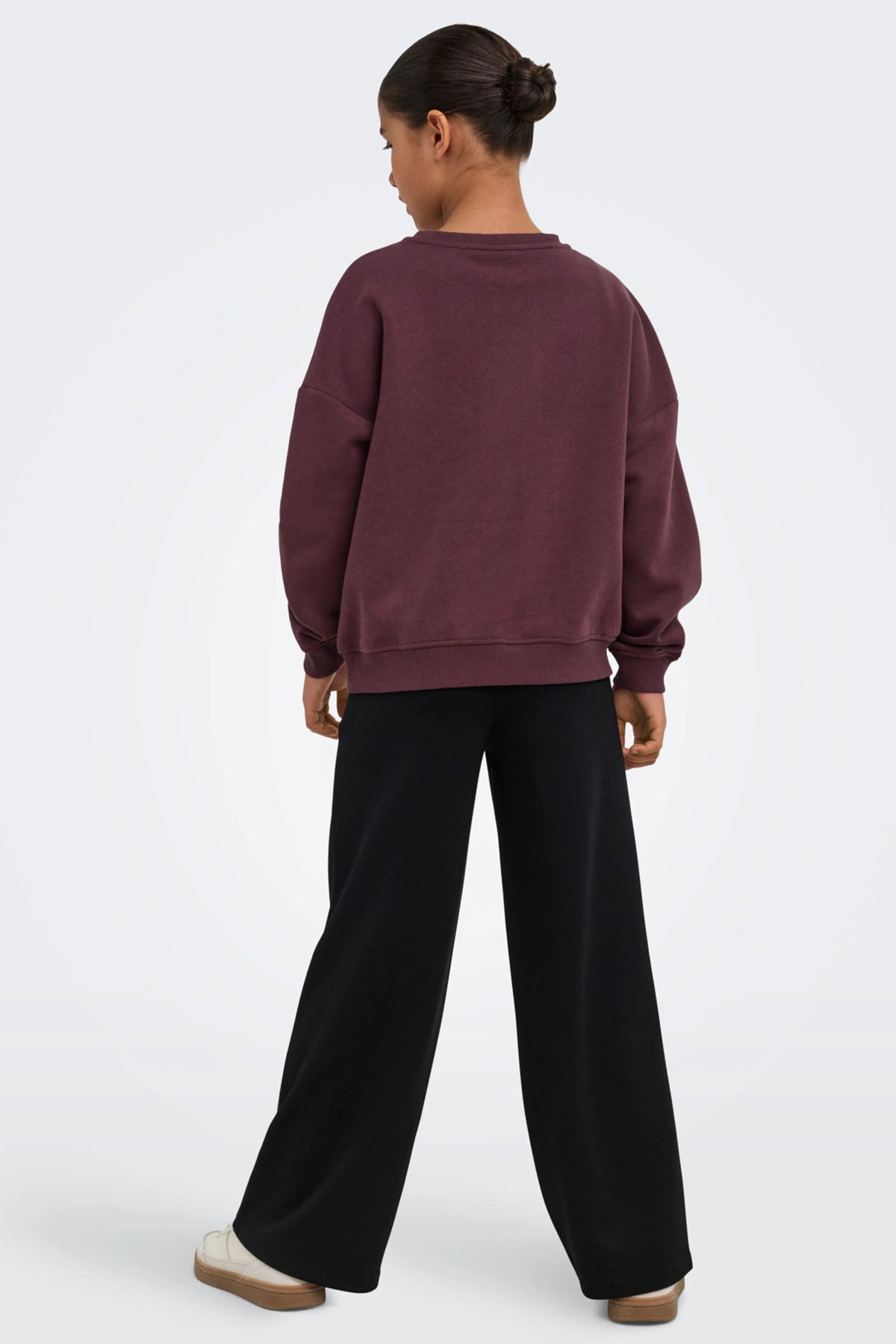 KOGBILA PRINT O-NECK SWEATER NOOS Fudge