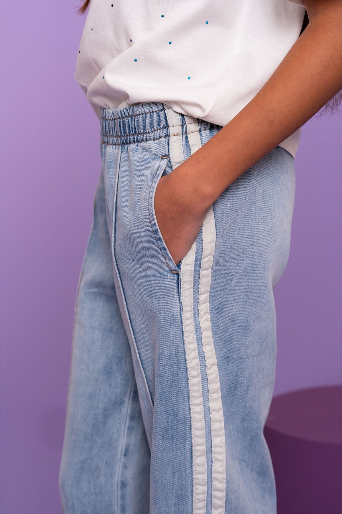 Track pants jogdenim