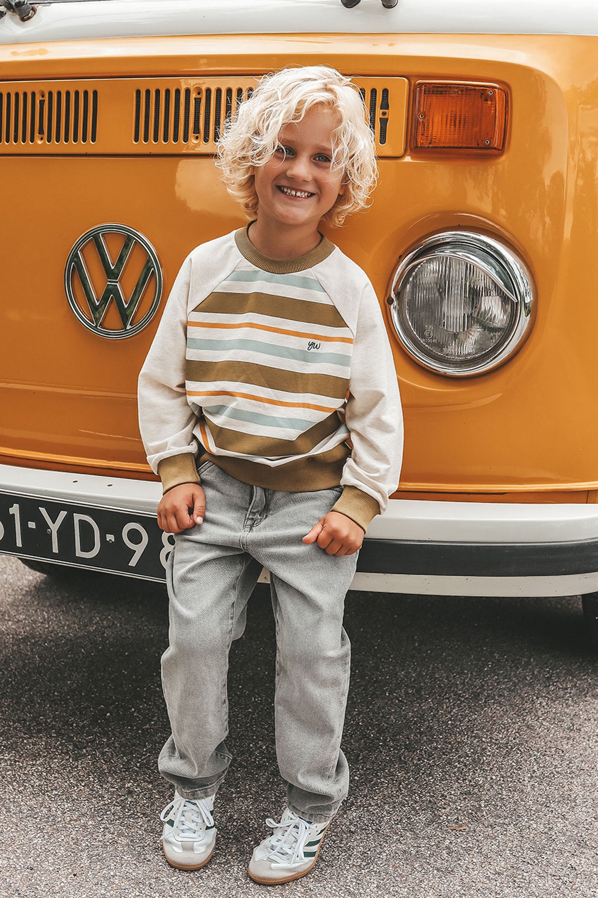 Stripes Raglan Sweater