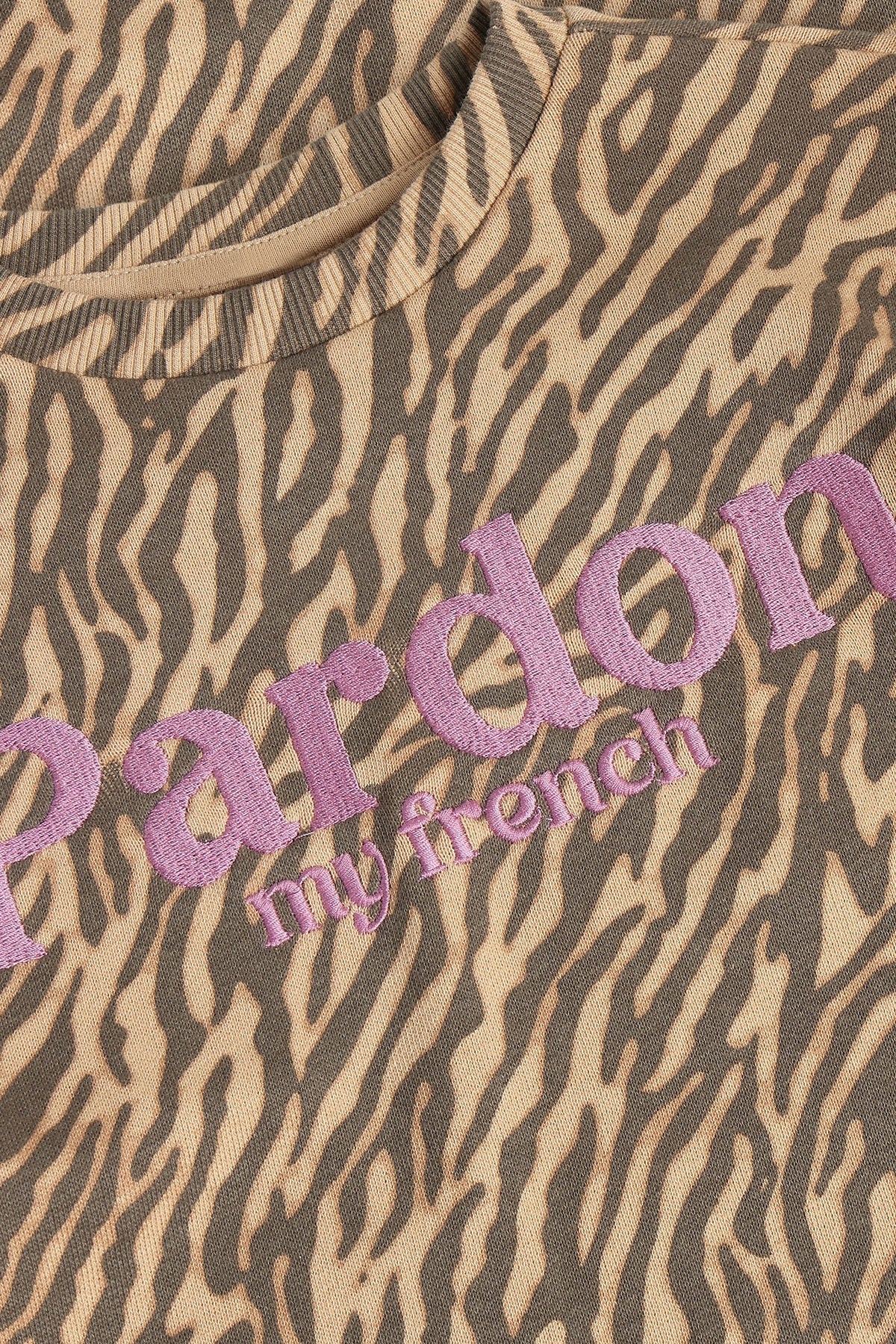 Sweat Dress Longsleeve Animal