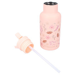 Drinkfles bloemen 350ml Kidzroom
