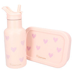 Drinkfles hartjes 350ml Kidzroom