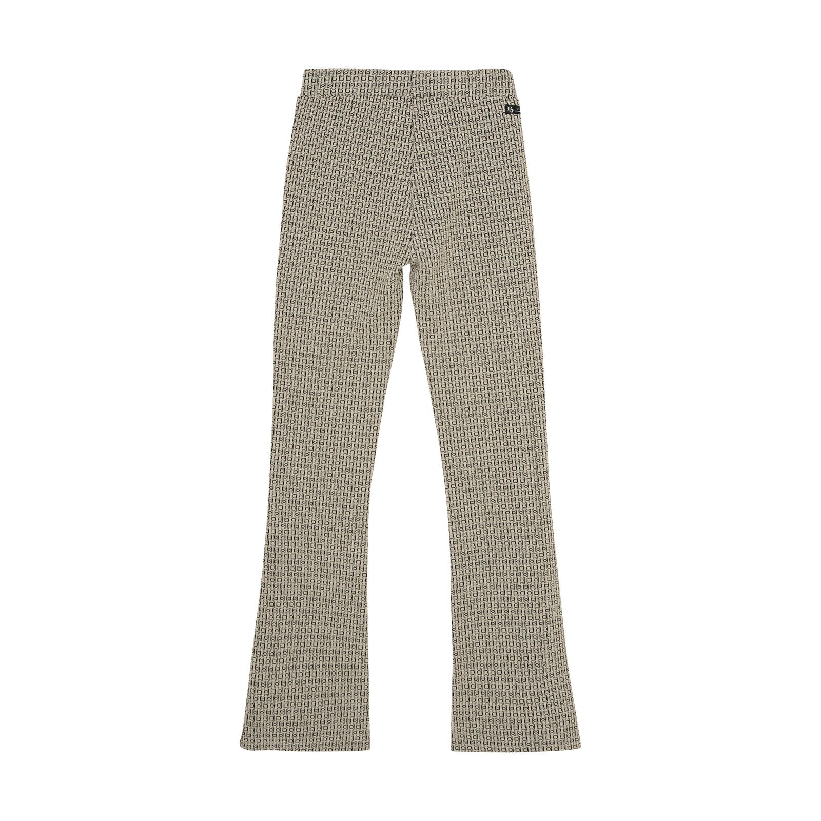 Flared Pants Fancy Check